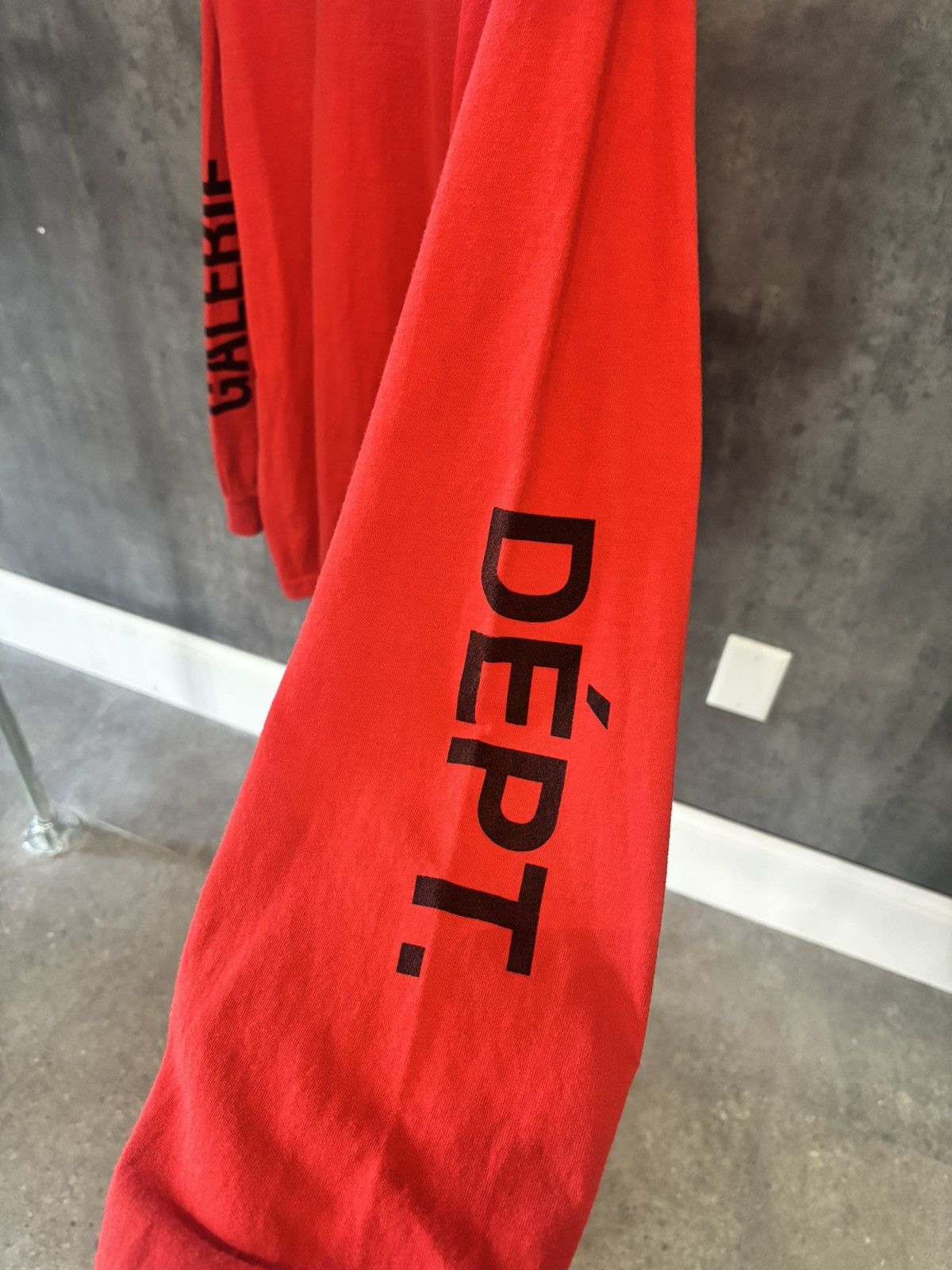 Gallery Dept. GALLERY DEPT. LONG SLEEVE RED SHIRT SIZE XL Size US XL / EU 56 / 4 - 3 Thumbnail