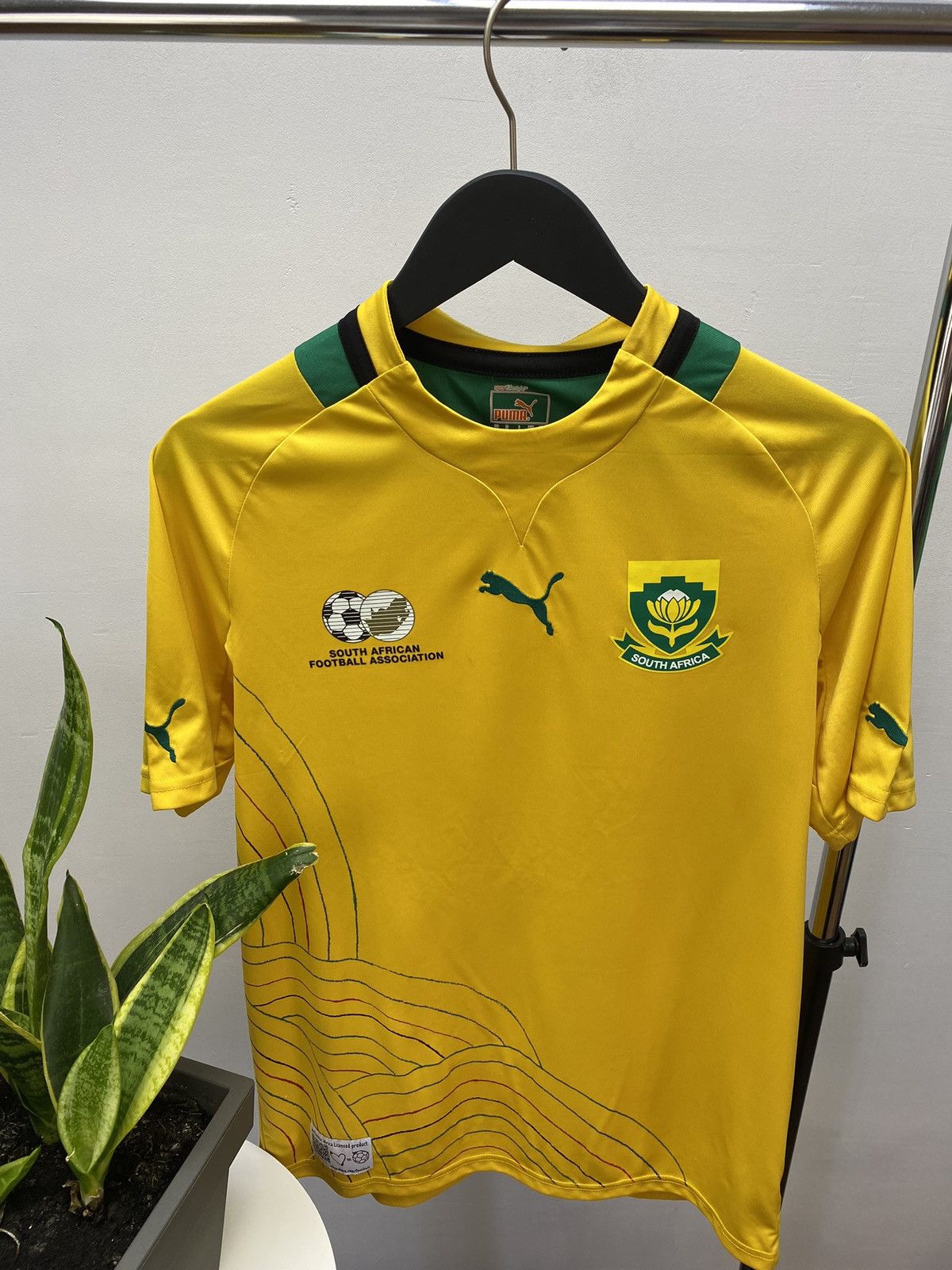 Nike South Africa 2012 2013 Home Jersey Football Soccer Shirt Kit Size US M / EU 48-50 / 2 - 7 Thumbnail