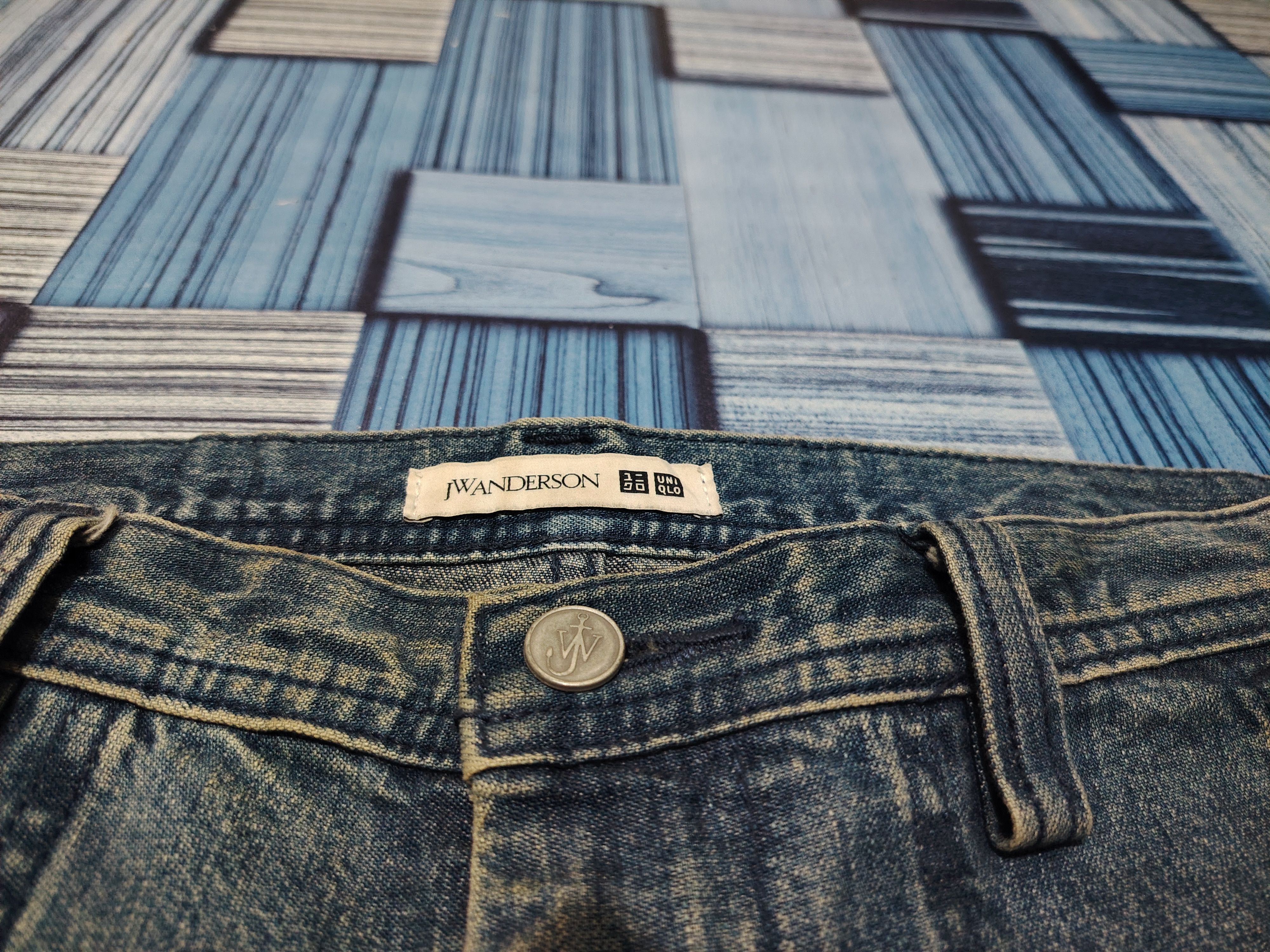 JW Anderson × Uniqlo Japanese JW Anderson Uniqlo Distressed jeans Size US 30 / EU 46 - 4 Thumbnail