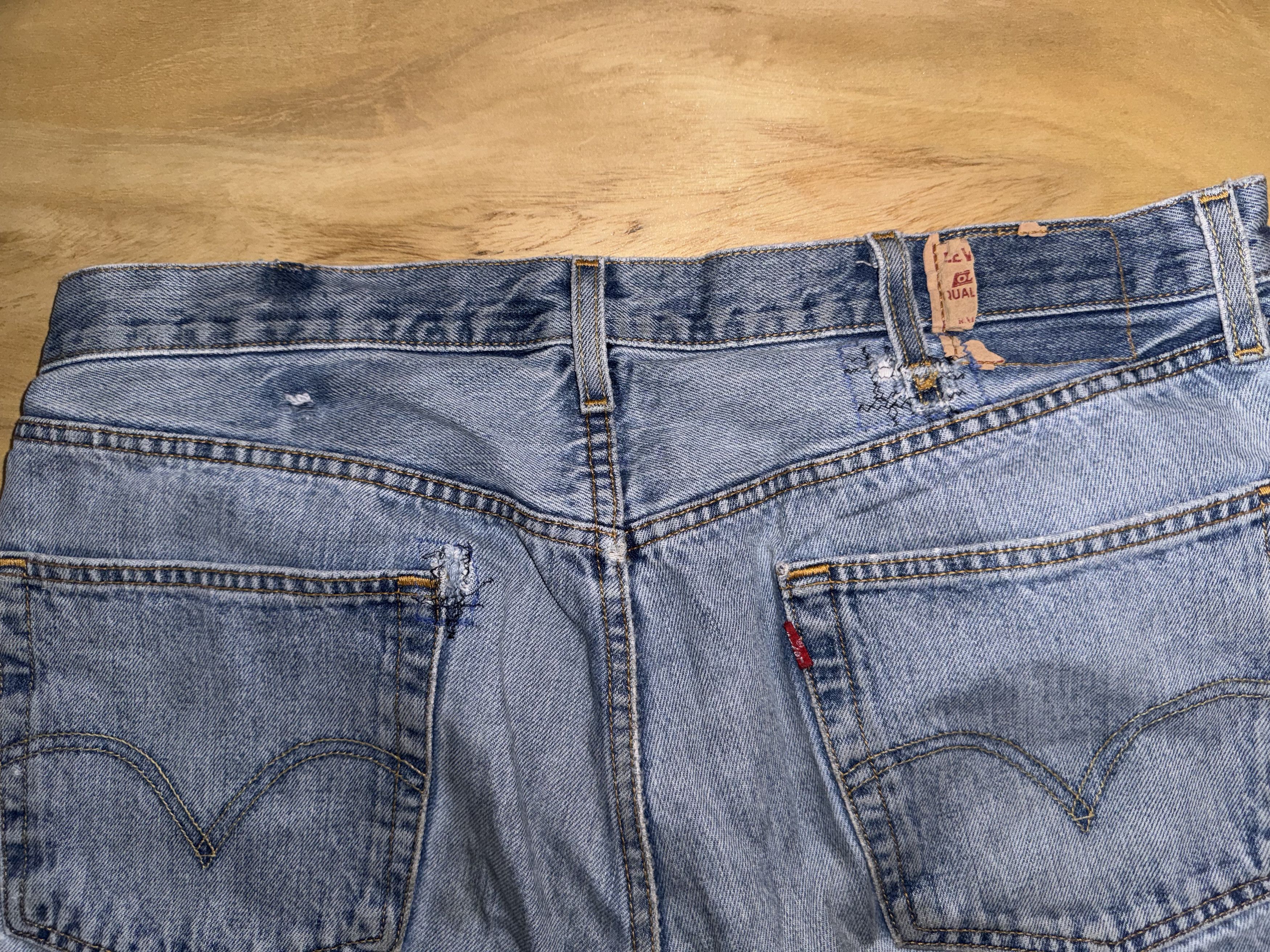 Levi's Vintage Clothing Vintage Patchwork Levi 501 Size US 36 / EU 52 - 7 Thumbnail