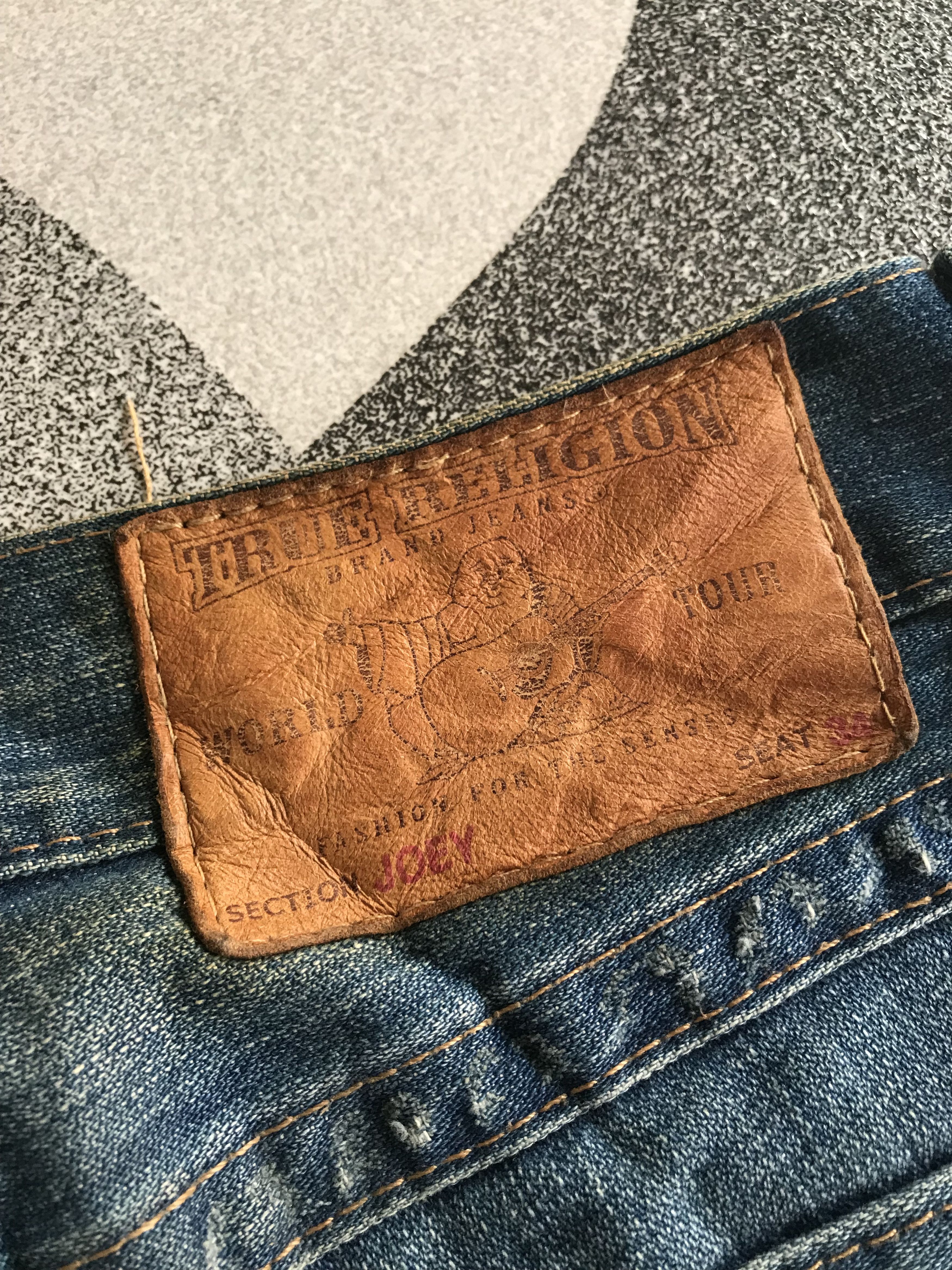 True Religion × Vintage True Religion Distressed Flared Size US 29 - 6 Thumbnail