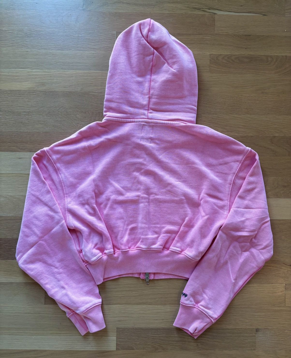 Gap × Madhappy Gap x MadHappy Pink Full Zip Cropped Mad Logo Hoodie Size XS / US 0-2 / IT 36-38 - 3 Thumbnail
