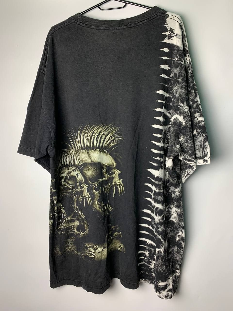 Band Tees Jay's Rock Skeleton Guitar Tye-Dye Biker Skull T-shirt Size US XXL / EU 58 / 5 - 2 Thumbnail