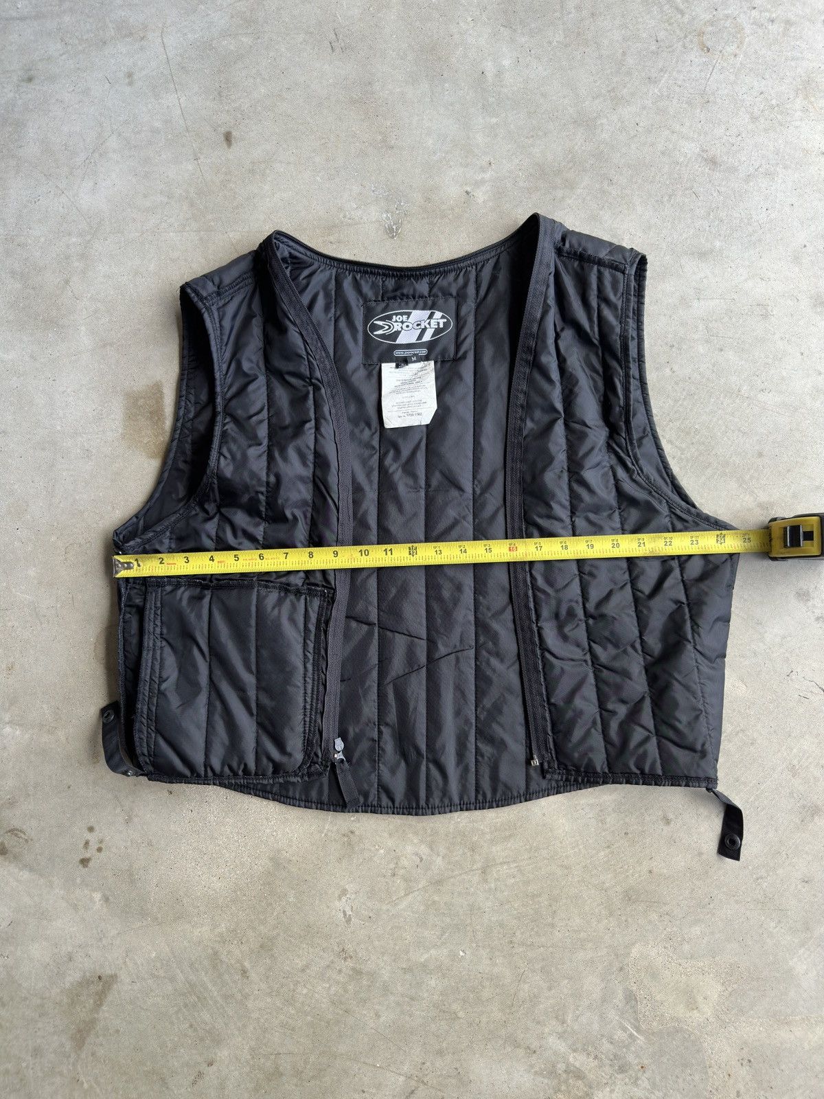 Joe Rocket 2000s Joe Rocket Black Nylon Quilted Vest - M Size US M / EU 48-50 / 2 - 5 Thumbnail