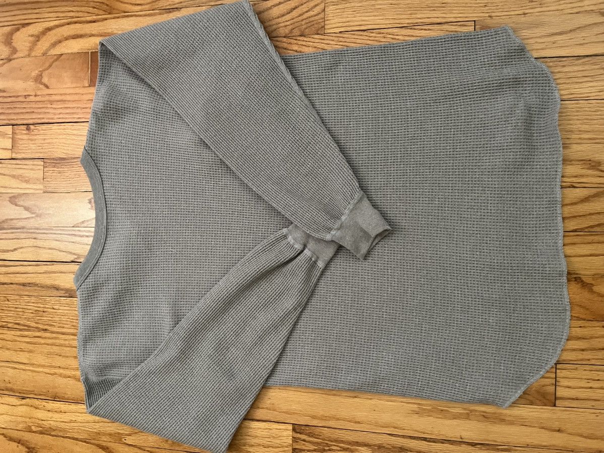Vintage vintage gray thermal Size US L / EU 52-54 / 3 - 3 Thumbnail