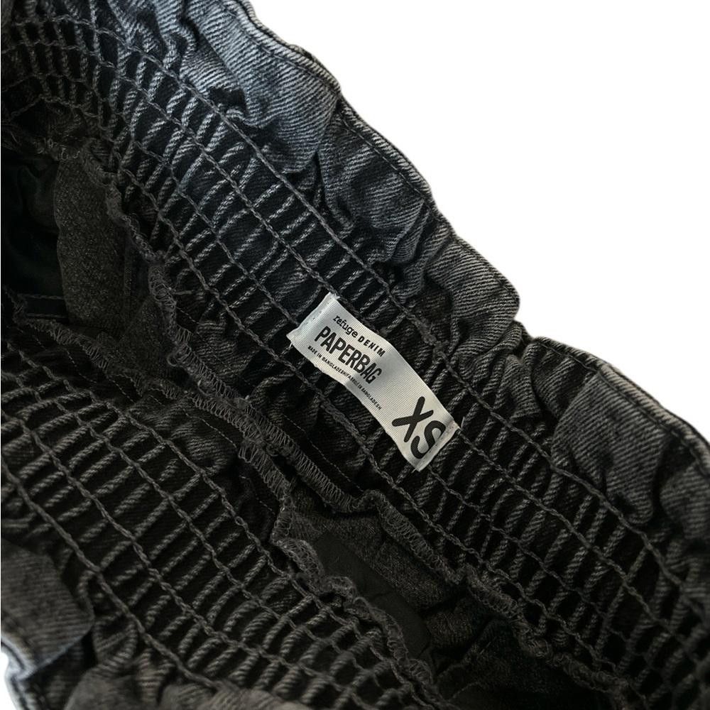 Designer Paperbag Denim Shorts - XS Size 26" / US 2 / IT 38 - 3 Thumbnail