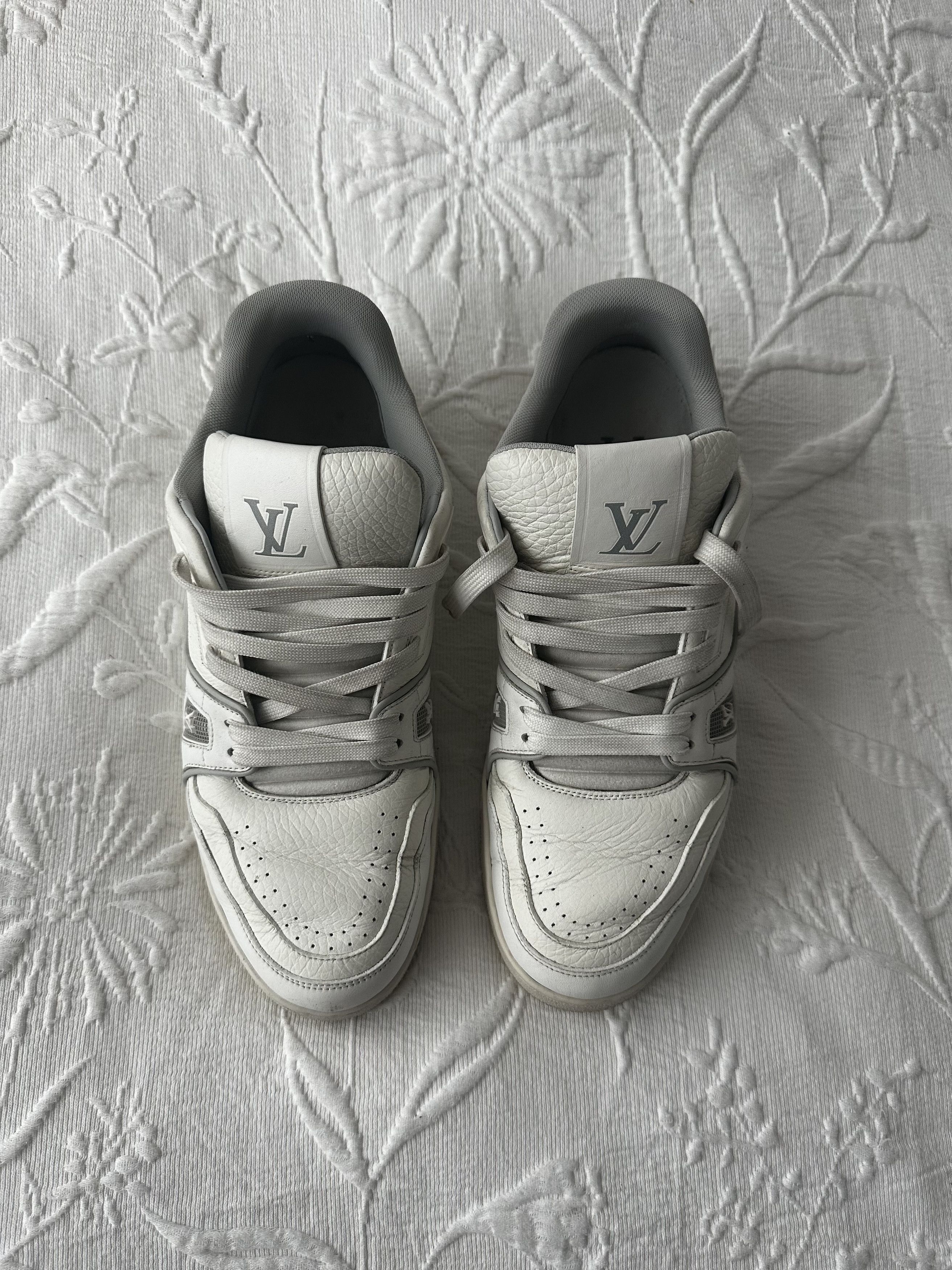 Louis Vuitton × Virgil Abloh LV Trainer Sneakers Size US 7 / EU 40 - 2 Thumbnail