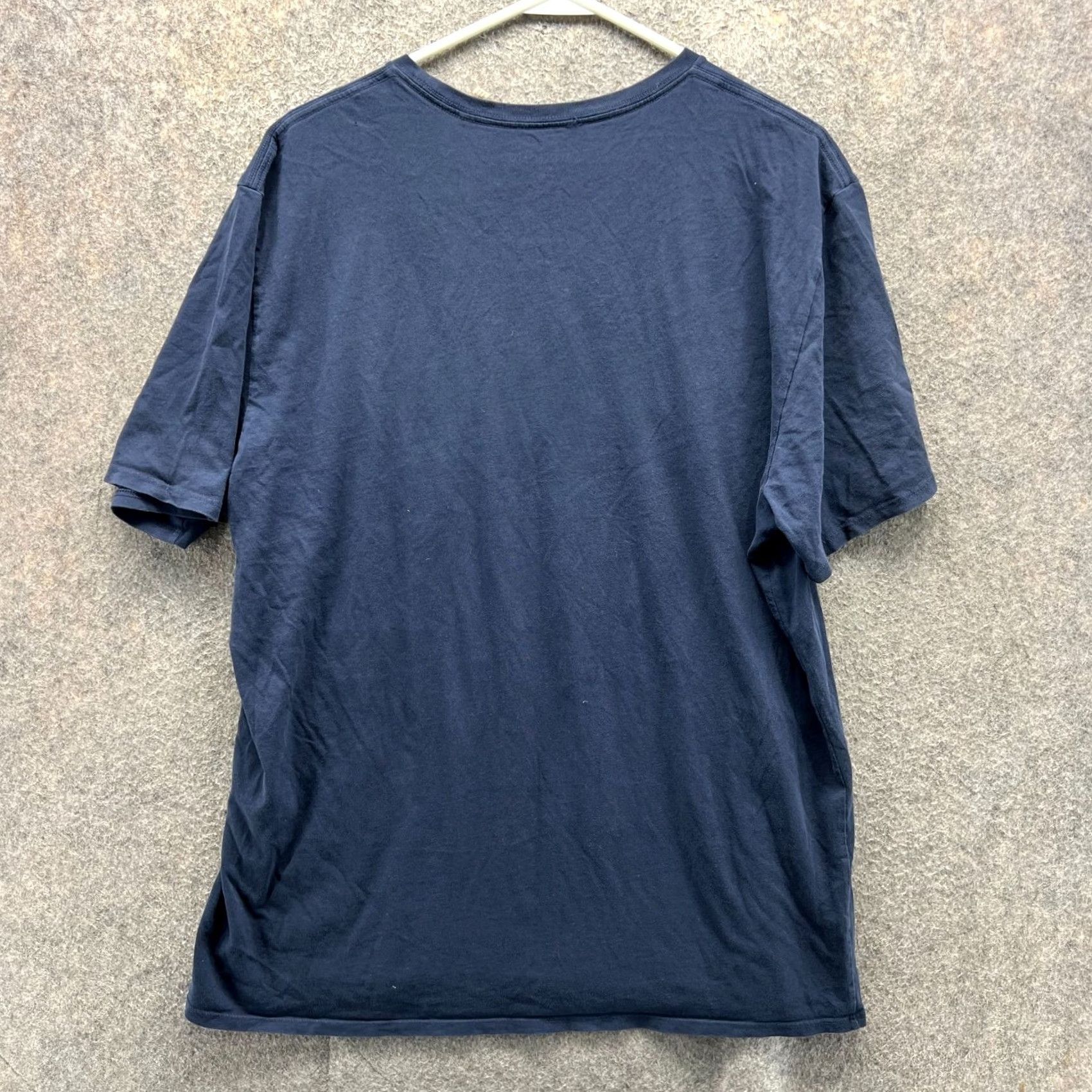 Karl Lagerfeld Karl Lagerfeld Shirt XL Blue Navy Crewneck Cotton Paris Logo Men XS? Size US XL / EU 56 / 4 - 2 Thumbnail