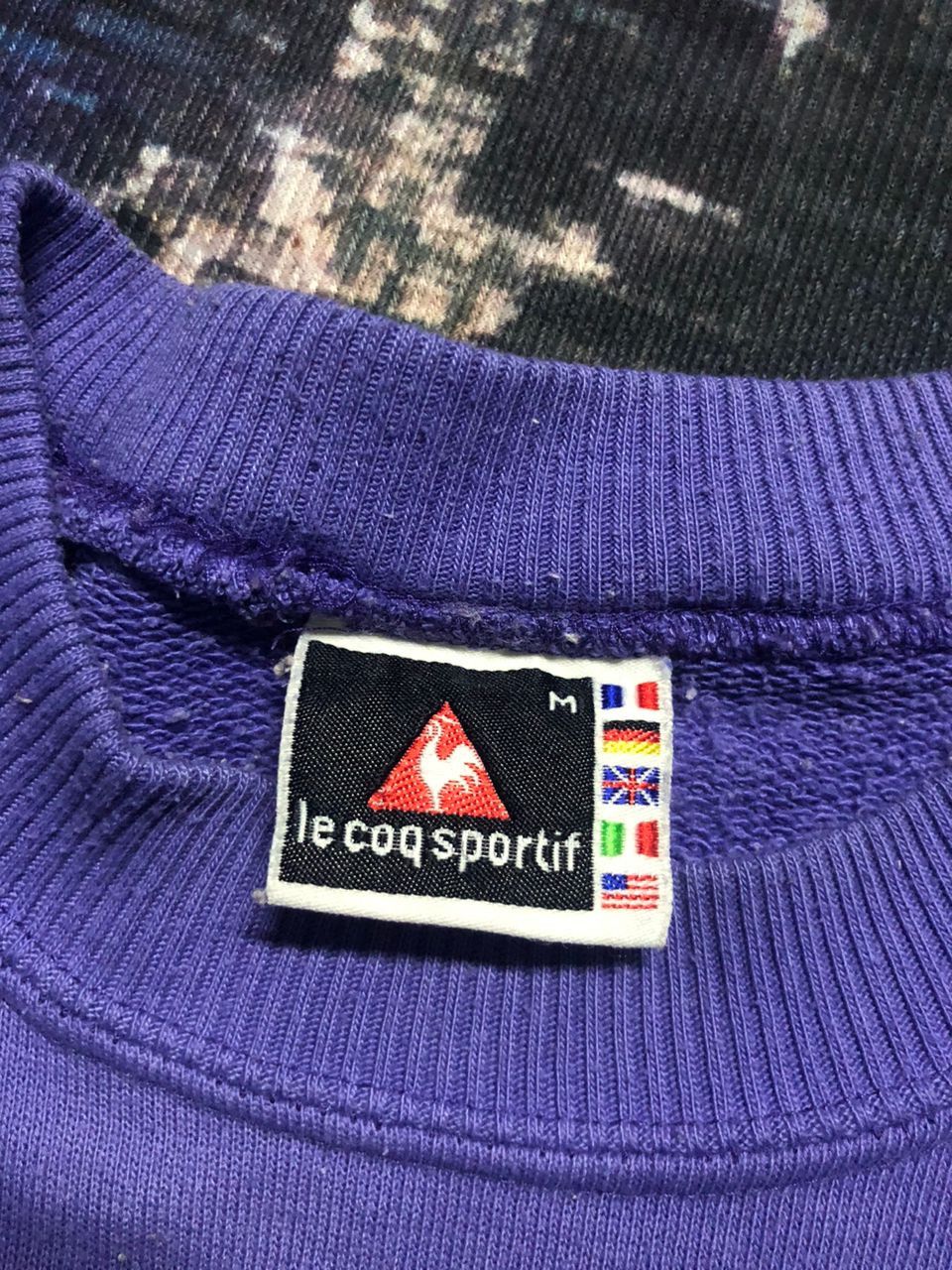 Le Coq Sportif Vintage 90s Le Coq Sportif France Sweatshirt Dirty Size US M / EU 48-50 / 2 - 9 Thumbnail