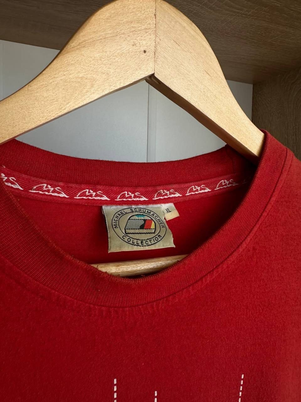 Ferrari × Vintage Vintage Ferrari Racing Formula Uno Red T-Shirt Size US XL / EU 56 / 4 - 8 Thumbnail