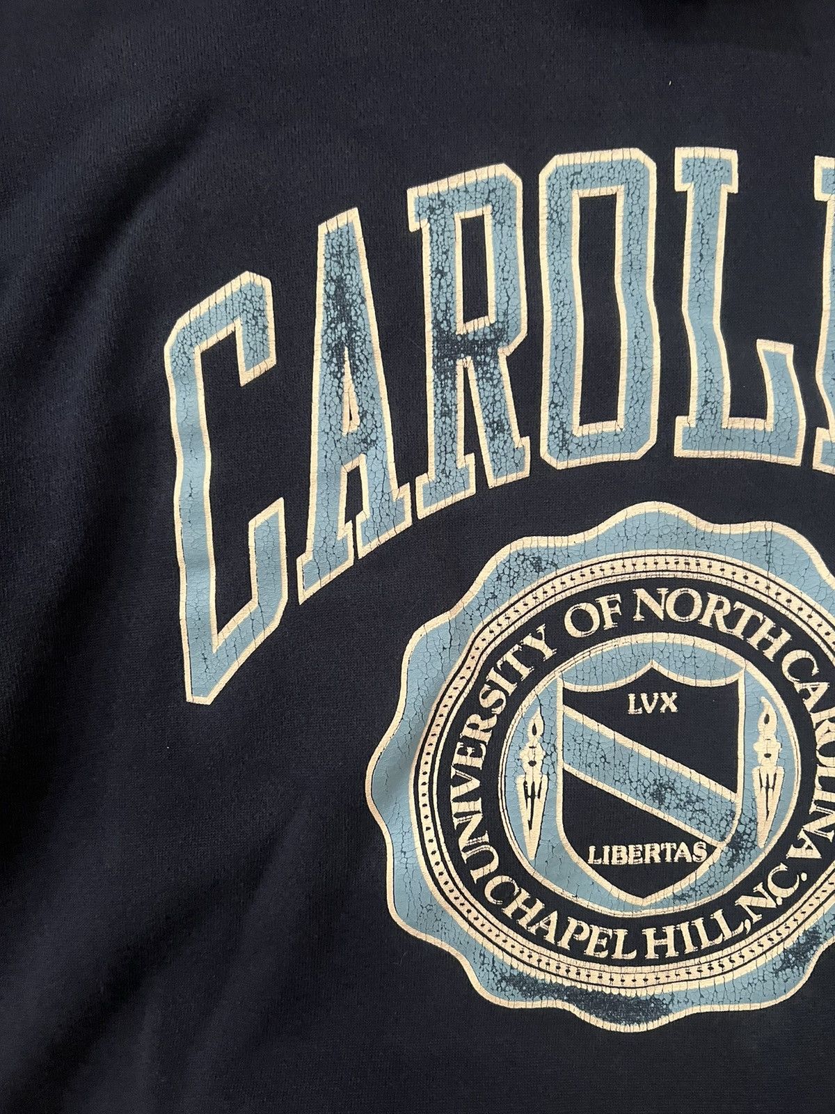 Vintage Vintage UNC Chapel Hill Crewneck Size US XL / EU 56 / 4 - 3 Thumbnail