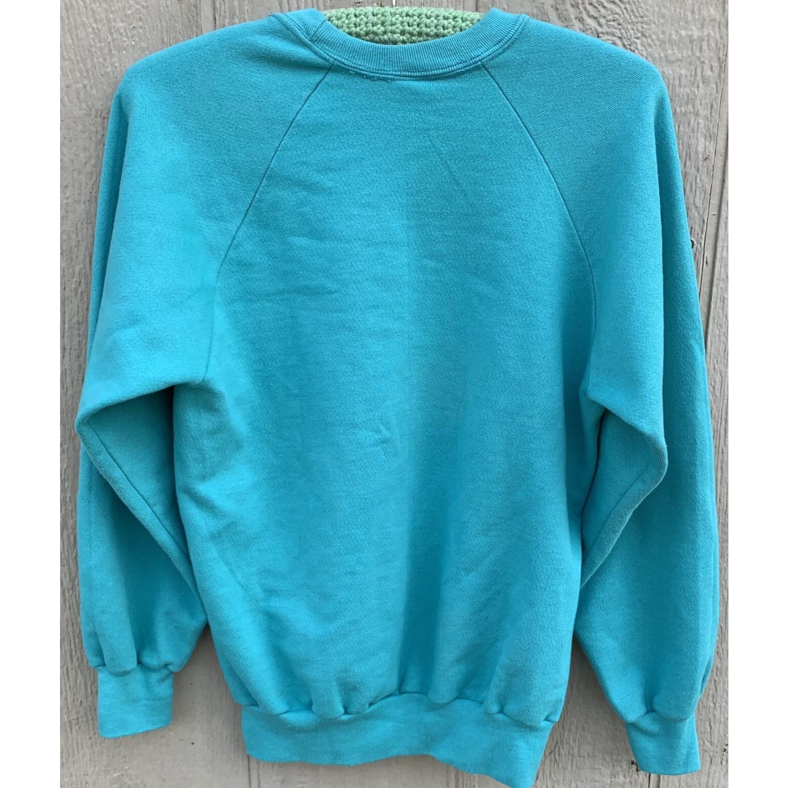Anvil VINTAGE San Francisco Examiner bay to breakers Raglan Sweatshirt M 80s Blue Graphic Print Unisex Adults Sweatshirt Short Description: None Size US M / EU 48-50 / 2 - 3 Thumbnail