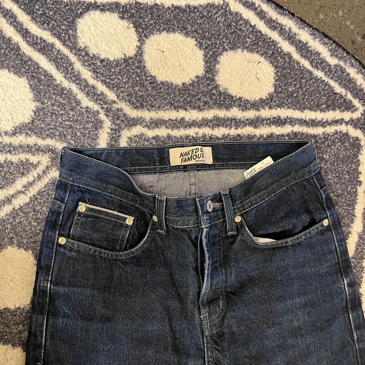 Naked & Famous Naked & Famous Denim Jeans | Indigo Selvedge | 30x30 Size US 30 / EU 46 - 4 Thumbnail