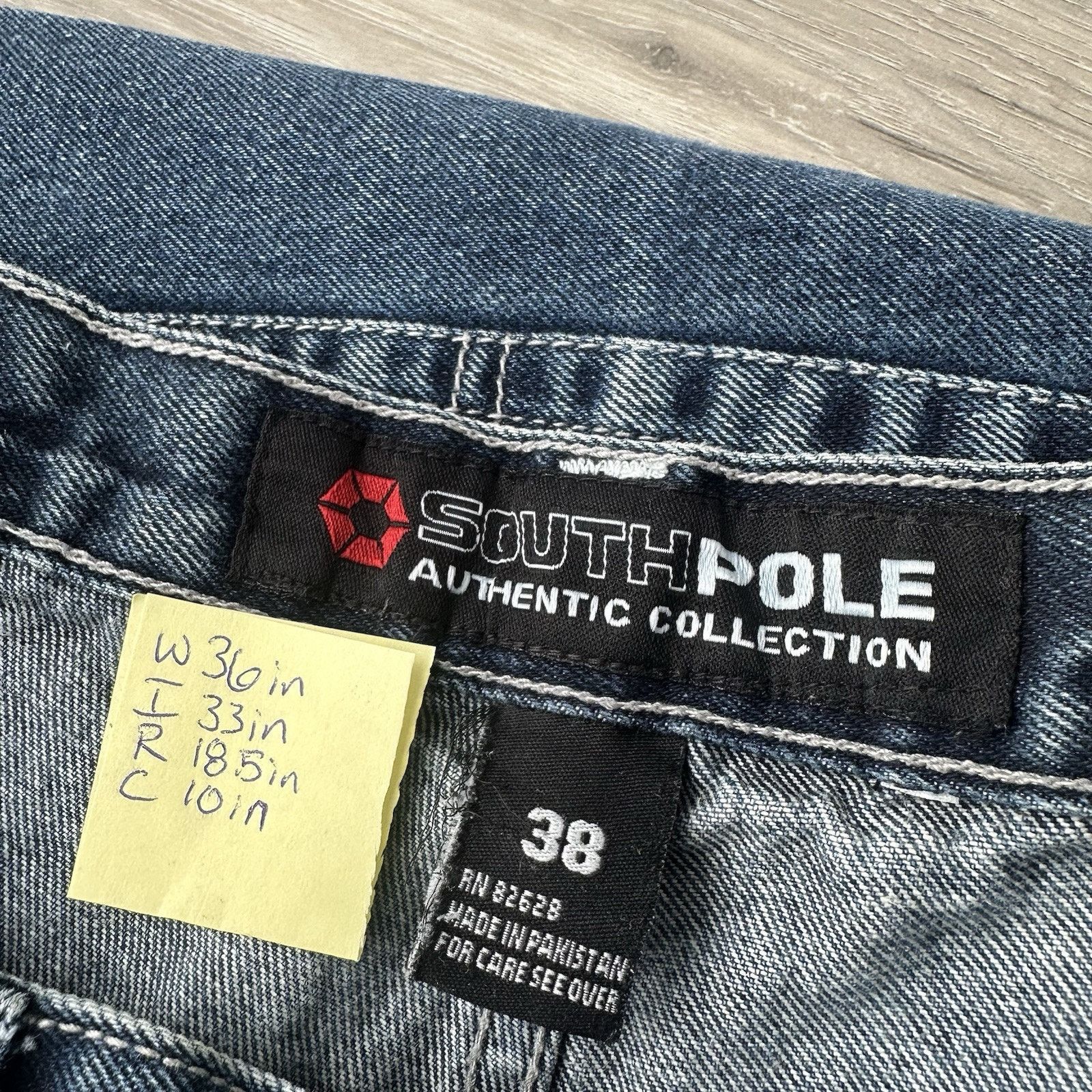 Southpole VTG Southpole Denim Jeans Men's 36x33 Blue Baggy Y2K Skater Size US 38 / EU 54 - 12 Thumbnail