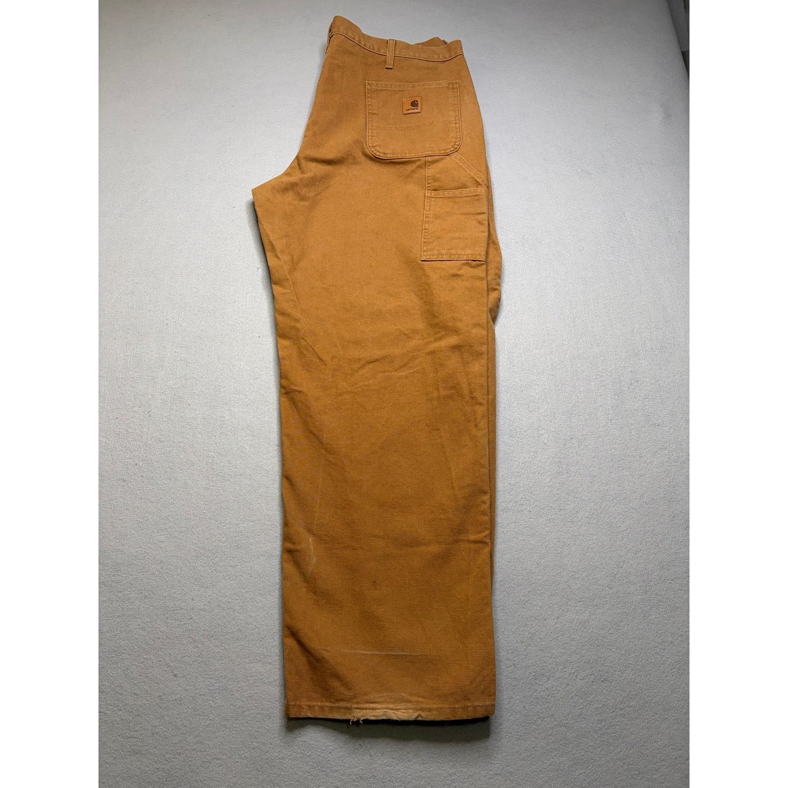 Carhartt Carhartt B11 BRN Duck Carpenter Work Pants Men’s 42x32 Size US 42 / EU 58 - 1 Thumbnail