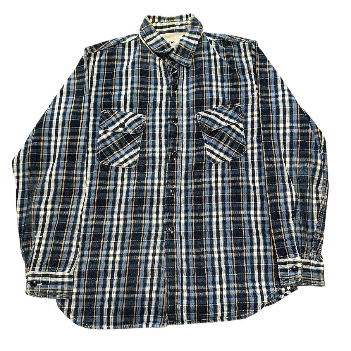 Kapital KAPITAL Cotton Heavy Weight Check Shirt Size US L / EU 52-54 / 3 - 1 Thumbnail