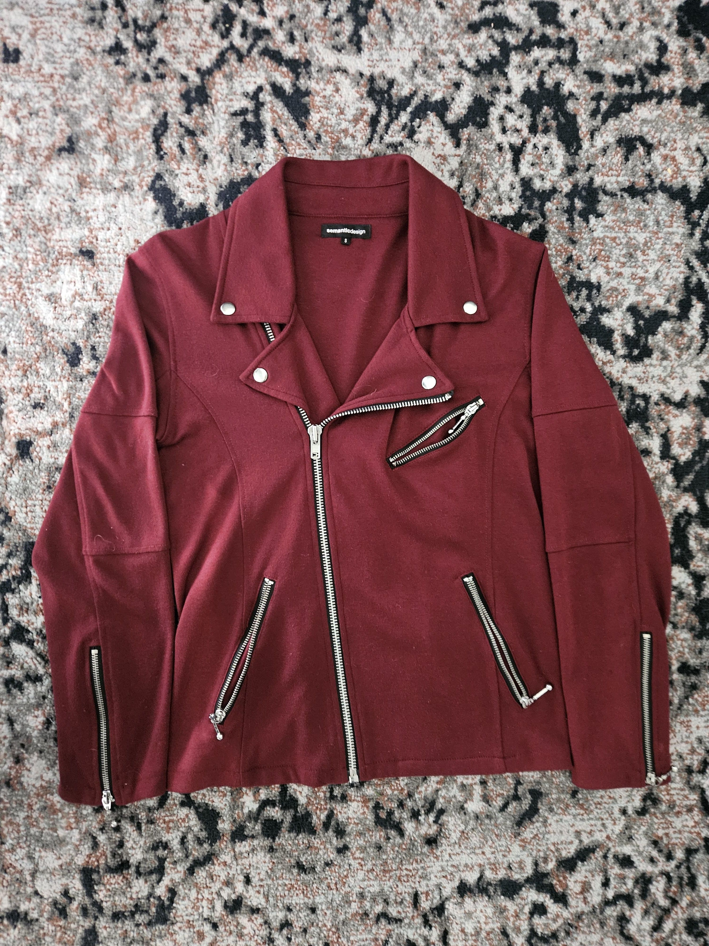 semanticdesign Cotton Biker Zip-Up Size US S / EU 44-46 / 1 - 1 Thumbnail