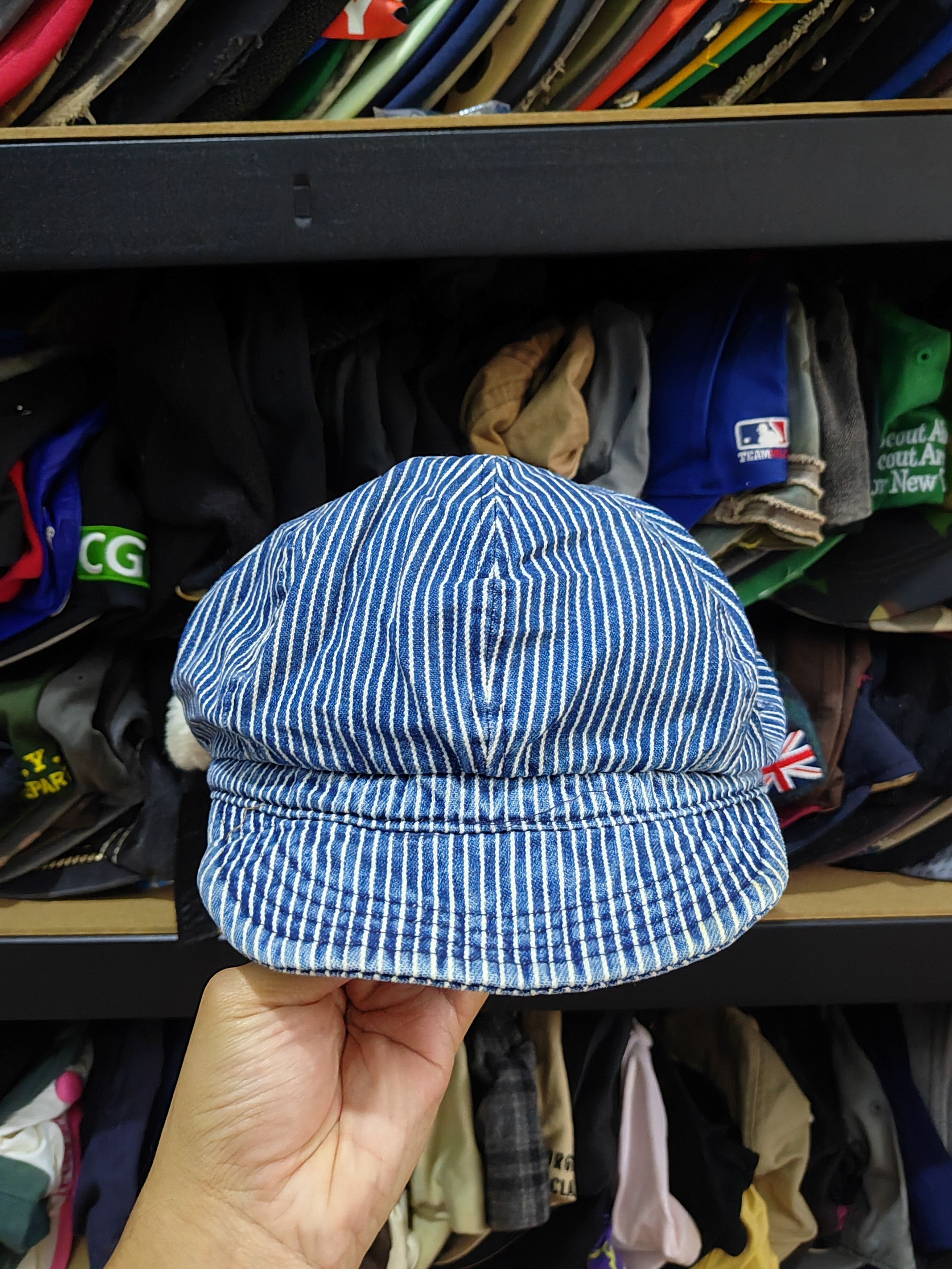 Japanese Brand Vintage Hickory Style Cap Hat Size ONE SIZE - 1 Thumbnail