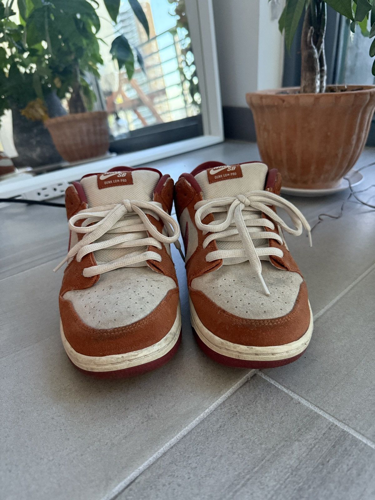 Nike SB Russet Nike SB Dunk Low Pro Size US 10.5 / EU 43-44 - 4 Thumbnail