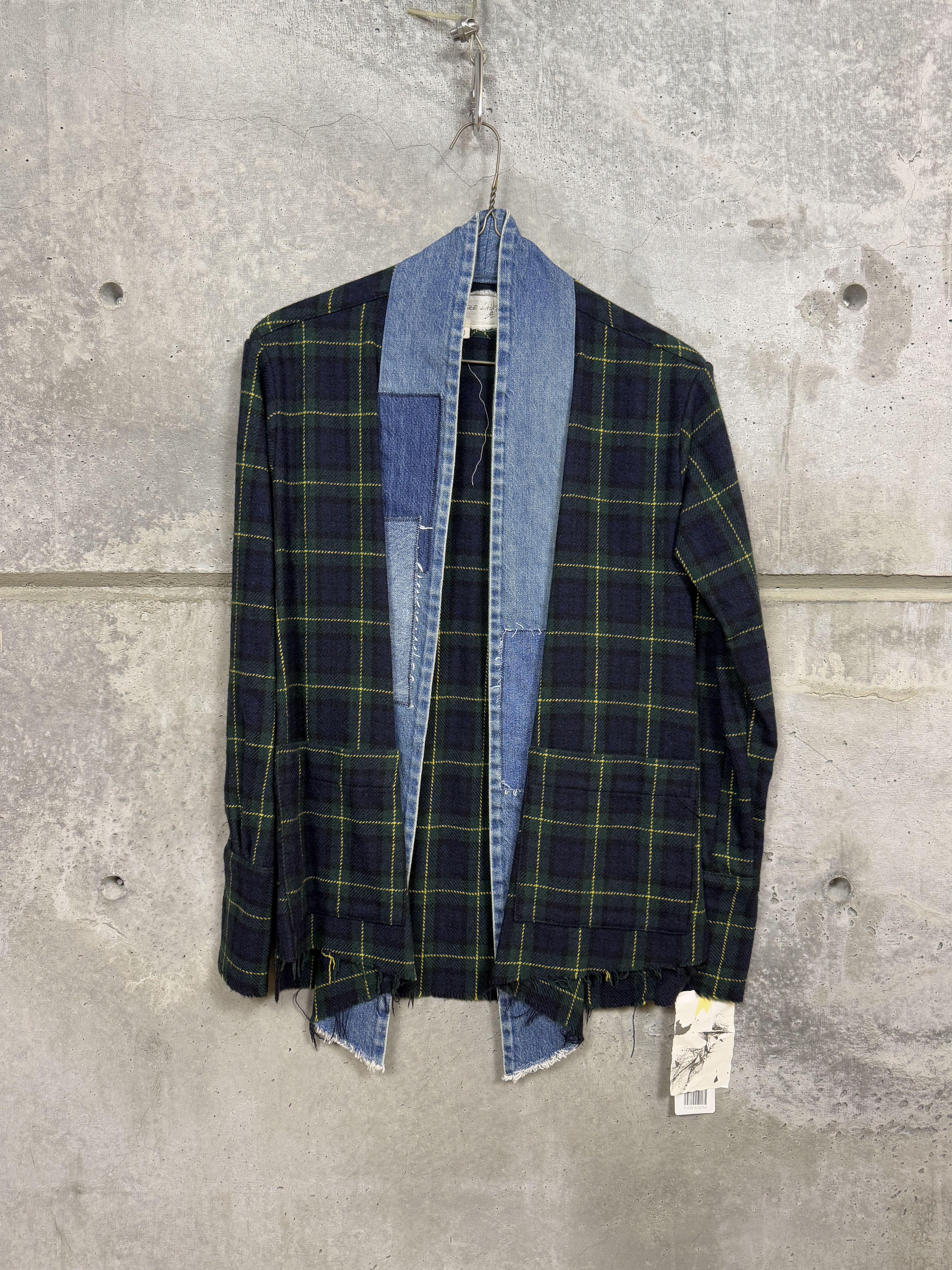 Greg Lauren $1000 Greg Lauren Yellow Stripe GL 1 Kimono Size US XS / EU 42 / 0 - 1 Thumbnail