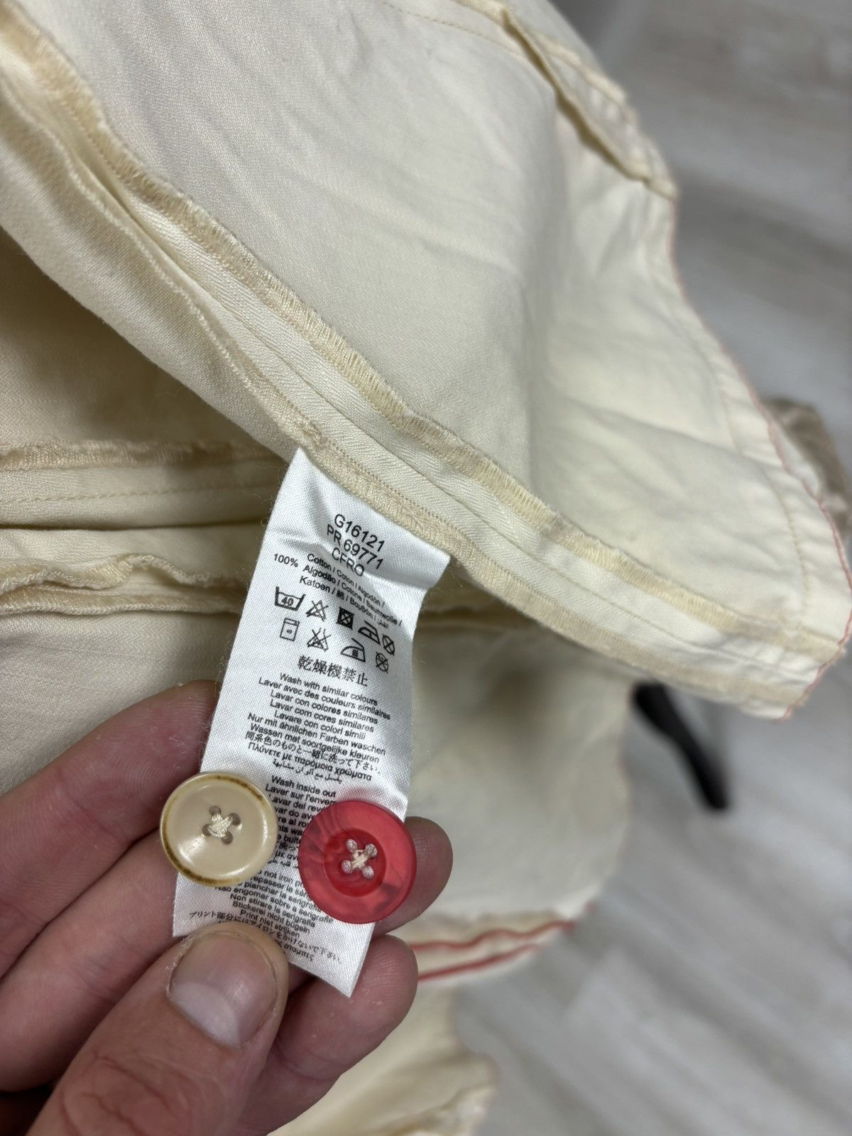 Marithe + Francois Girbaud Womens jacket Marithe Francois Girbaud Size XS/S Color Beige Size XS / US 0-2 / IT 36-38 - 12 Thumbnail
