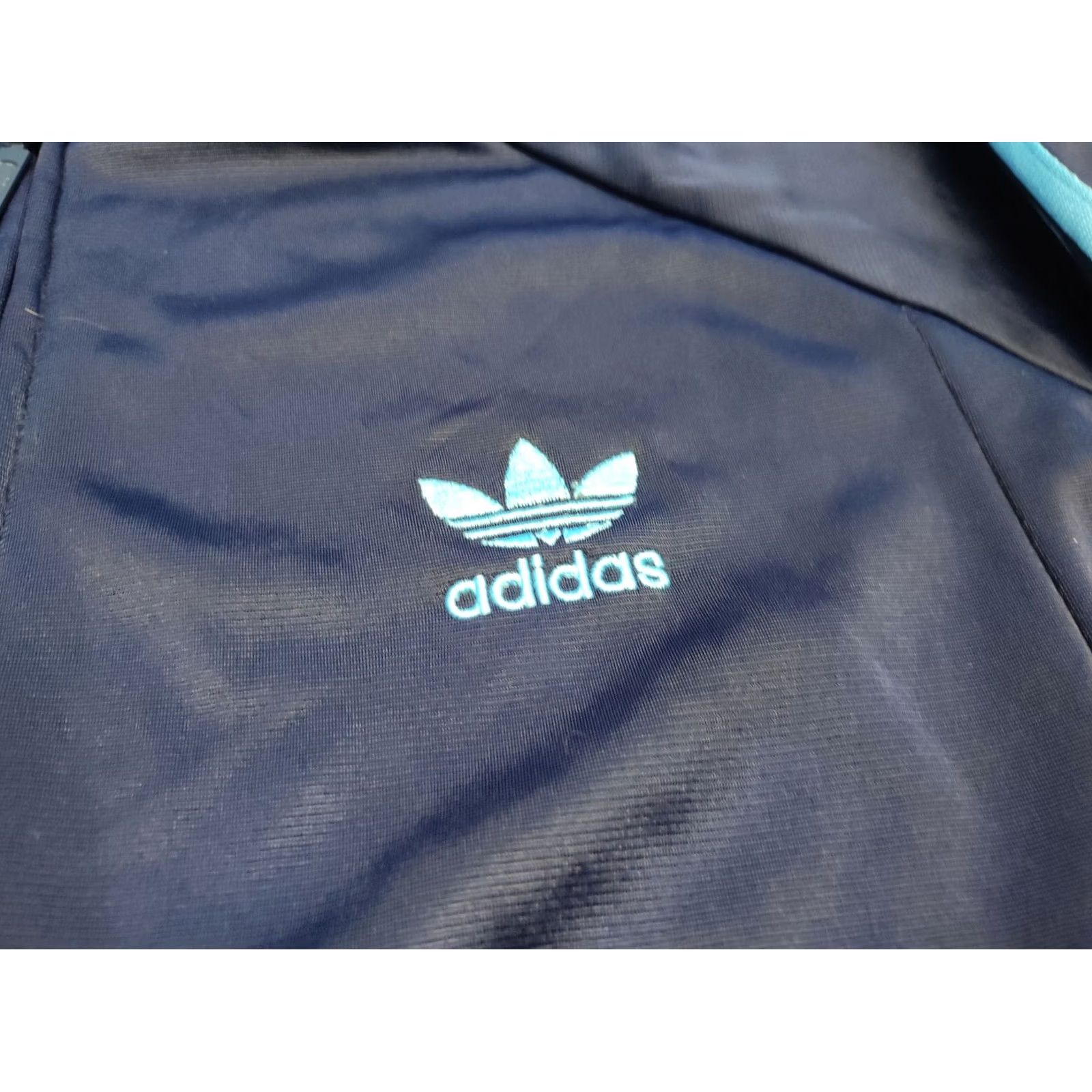 Adidas Adidas Jacket Womens Size 38 Blue Full Zip Vintage Track Jacket Trefoil Superstar Size XS / US 0-2 / IT 36-38 - 4 Thumbnail