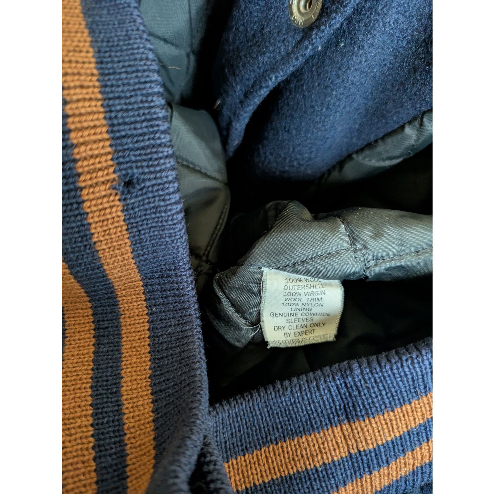NFL × Starter SD Chargers RARE 90s STARTER varsity LEATHER wool M NFL vtg Size US M / EU 48-50 / 2 - 7 Thumbnail