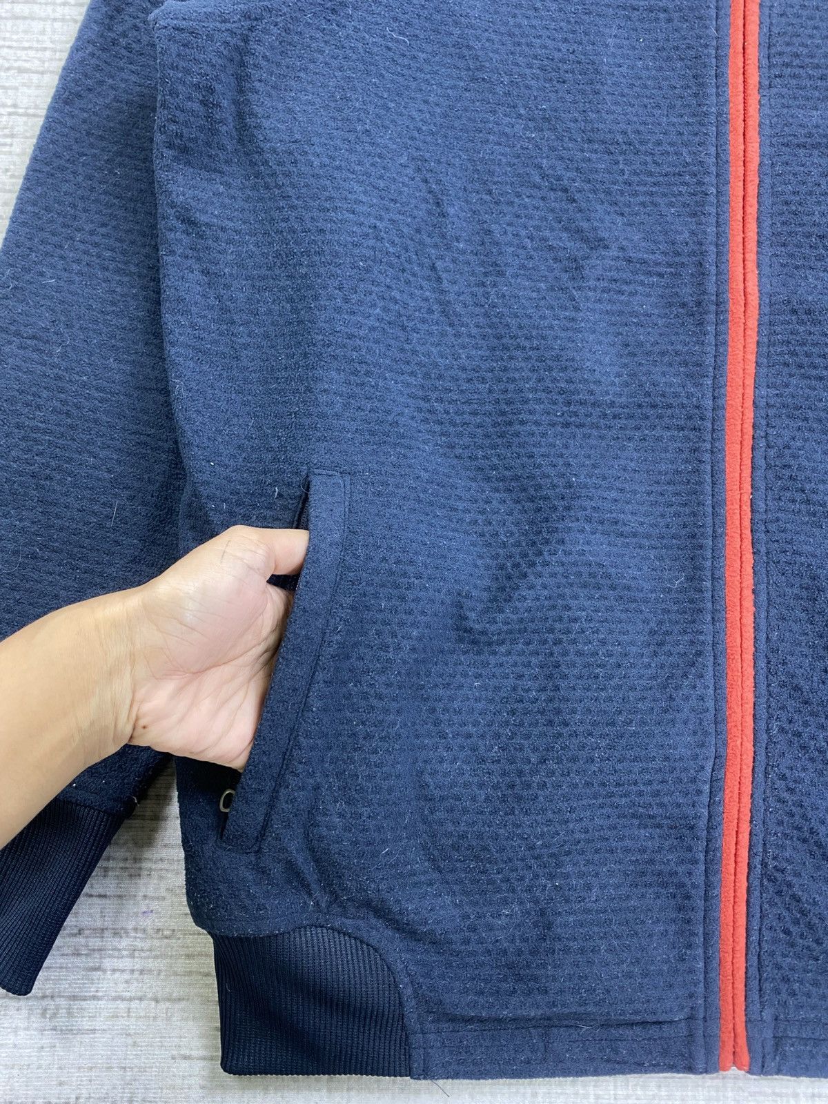 Japanese Brand × Nike × Vintage Vintage Nike 90 Sphere Thermal Embroidery Logo Zipper Jacket Size US M / EU 48-50 / 2 - 8 Thumbnail