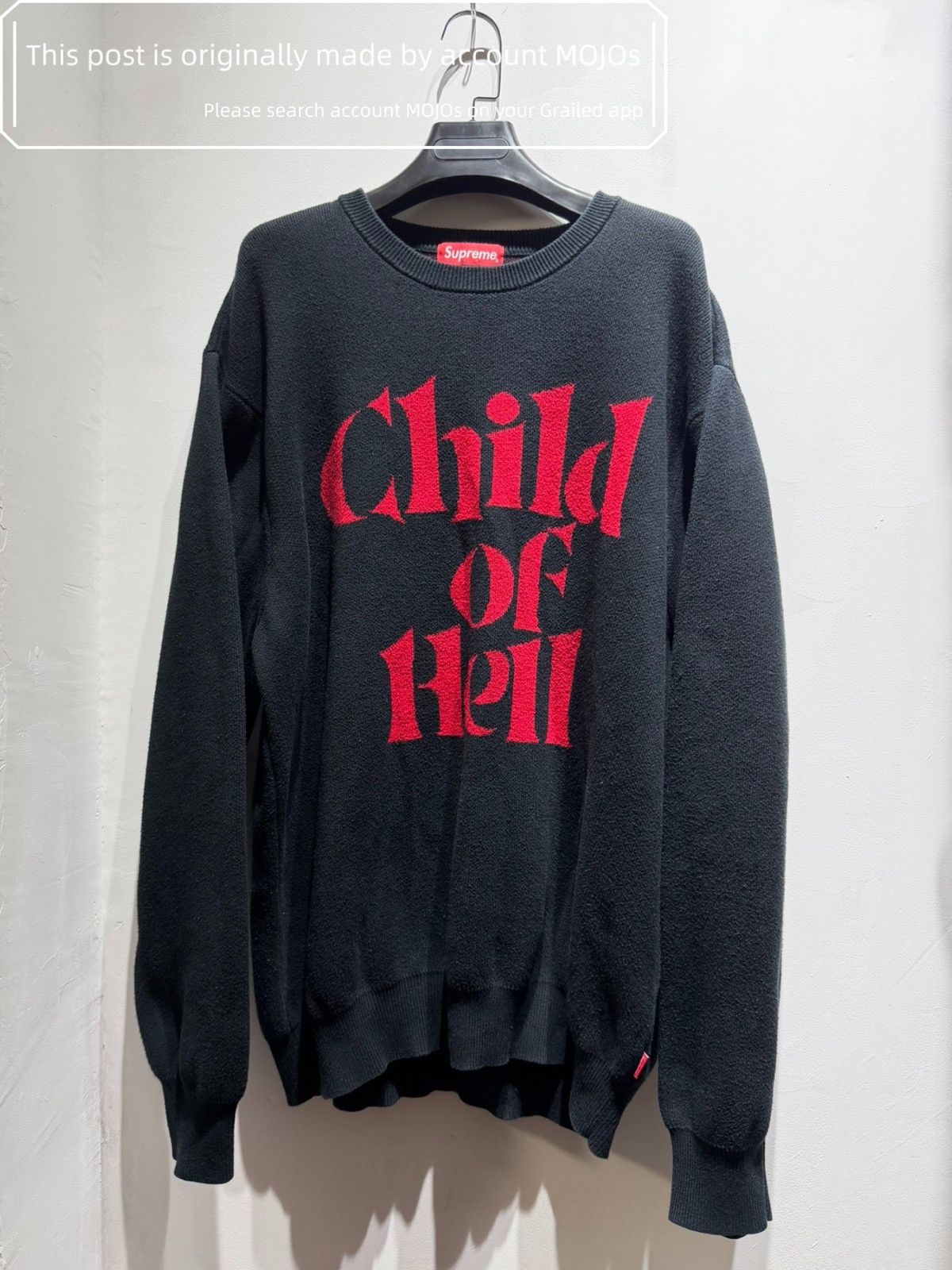 Supreme Child Of Hell Sweater | Grailed