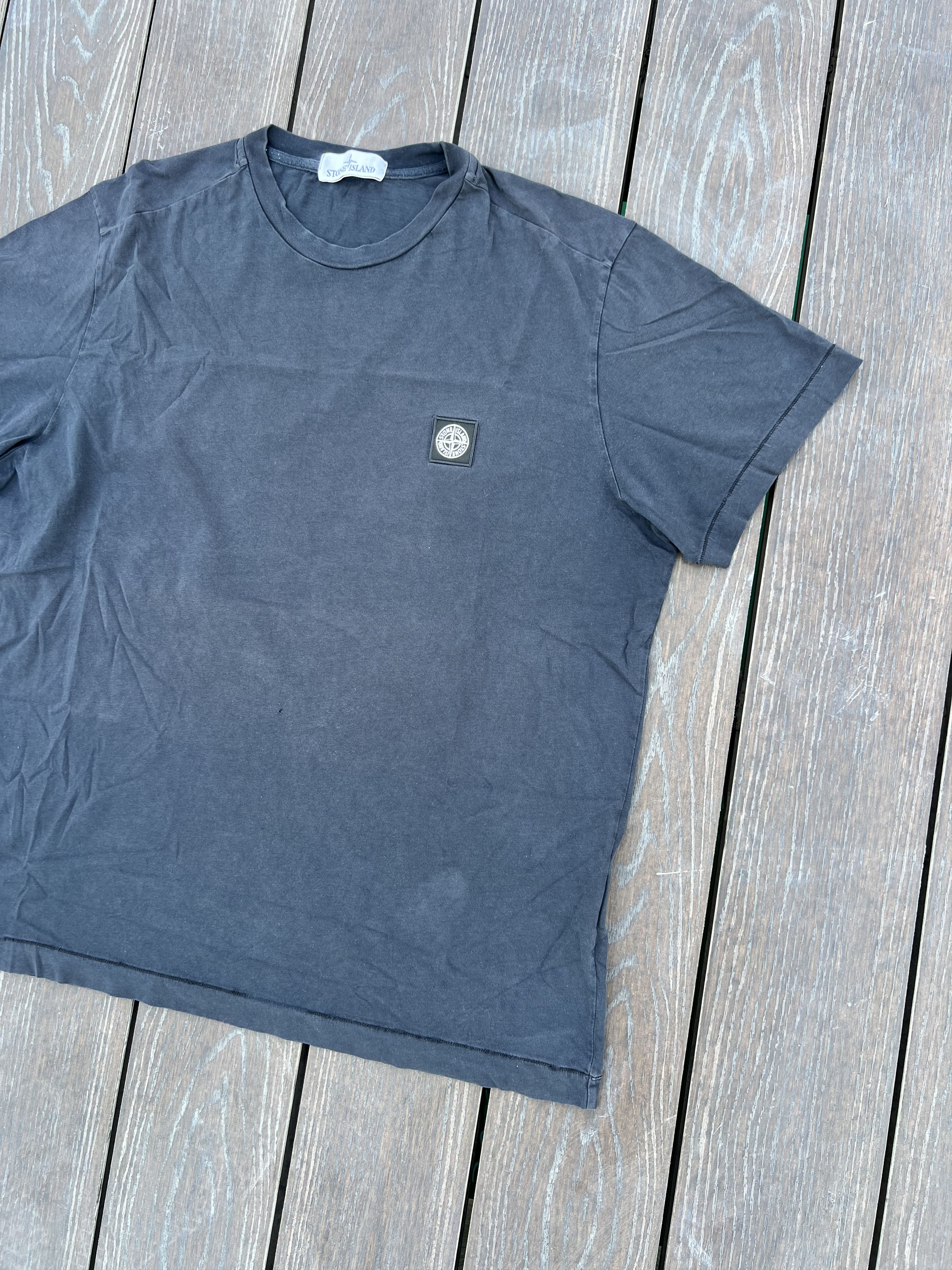 Stone Island Stone Island Compass-patch cotton T-shirt Size US XXL / EU 58 / 5 - 4 Thumbnail