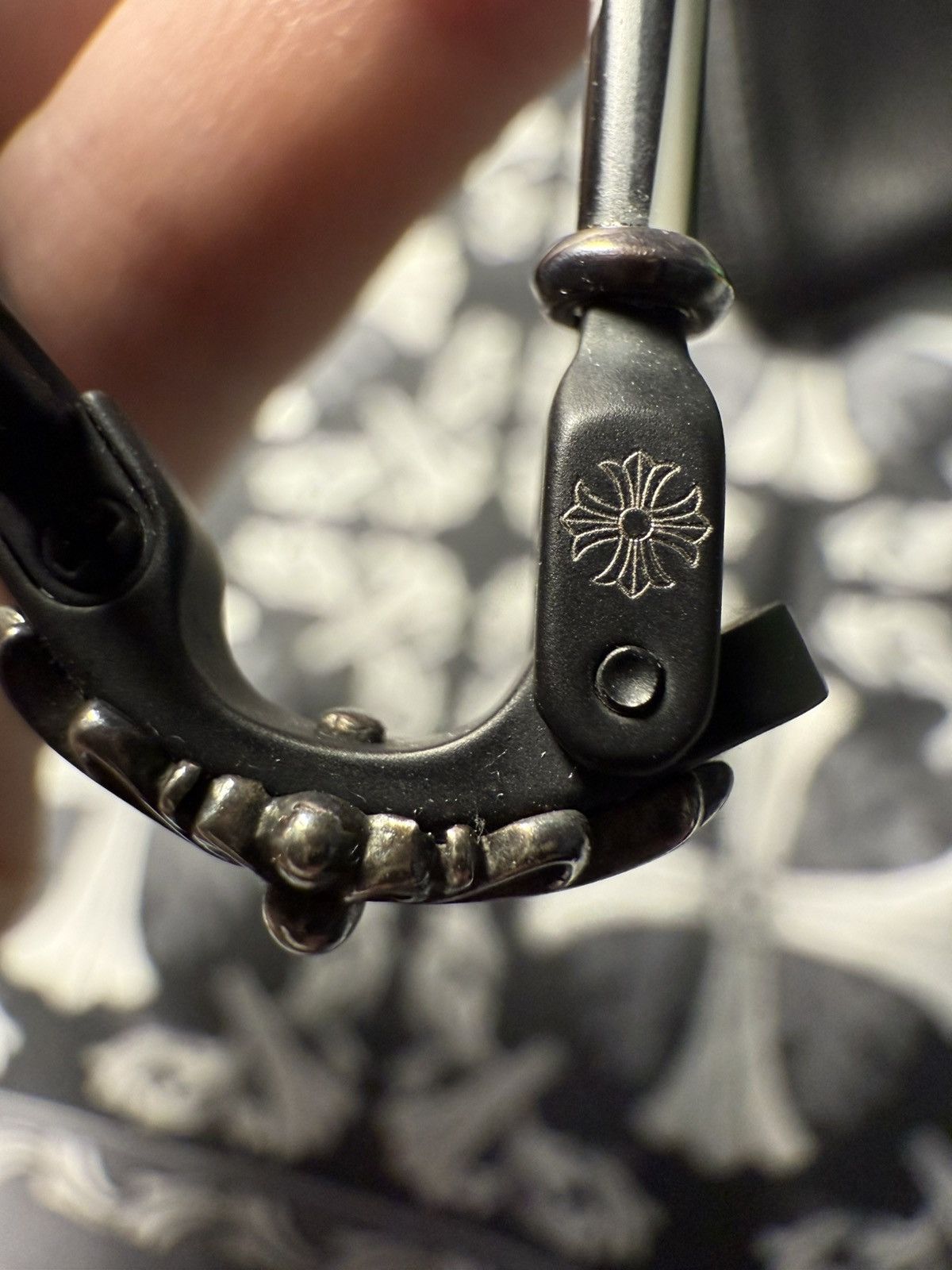 Chrome Hearts Chrome Hearts Diamond Dog Glasses-Matt Black Size ONE SIZE - 18 Thumbnail