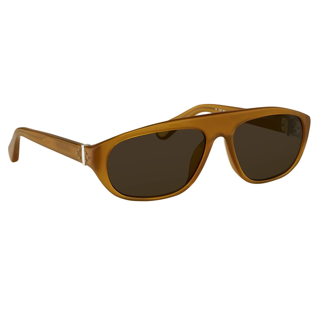 Ann Demeulemeester Ann Demeulemeester Sunglasses Flat Top Orange and Green Size ONE SIZE - 3 Thumbnail