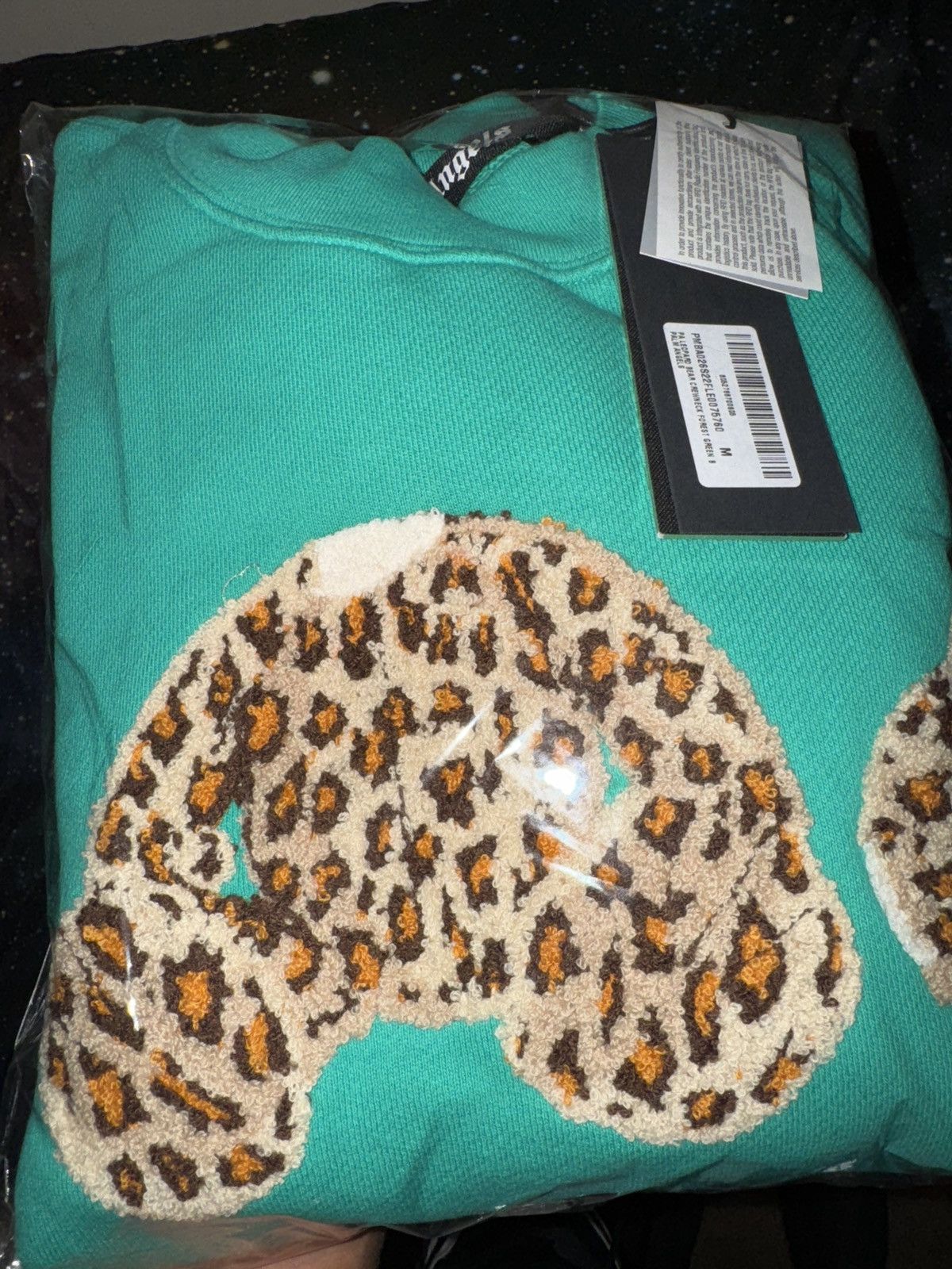 Palm Angels Palm angels PA leopard bear crewneck Size US M / EU 48-50 / 2 - 1 Thumbnail