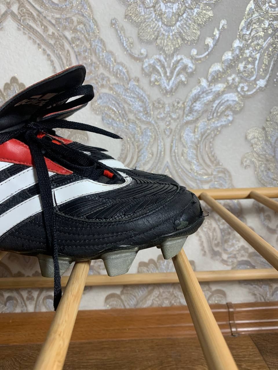 Adidas Vintage Adidas Predator Karnivor FG Retro Soccer Jersey 90s Size US 9.5 / EU 42-43 - 5 Thumbnail