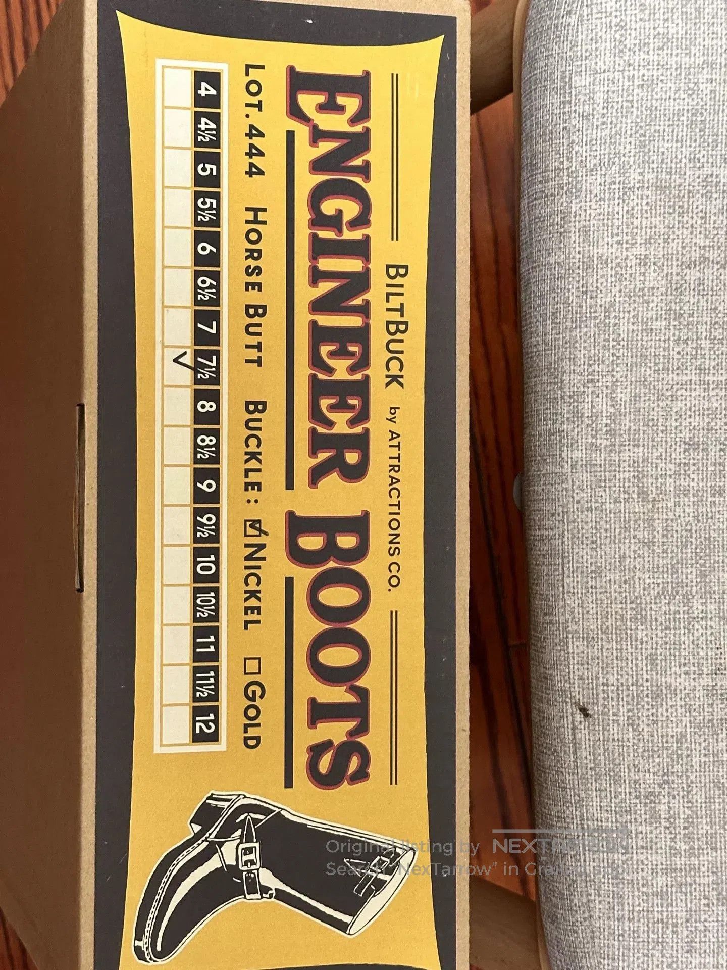 ATTRACTIONS ATTRACTIONS 444 Engineer Boots. Size US 7.5 / EU 40-41 - 9 Thumbnail