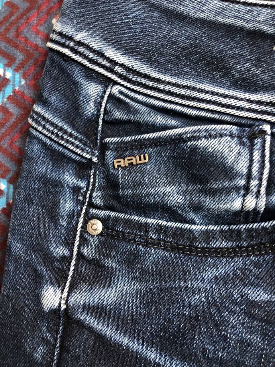 G-Star × Vintage G-Star Raw Y2K faded distressed denim ripped Jeans Size 30" / US 8 / IT 44 - 16 Thumbnail