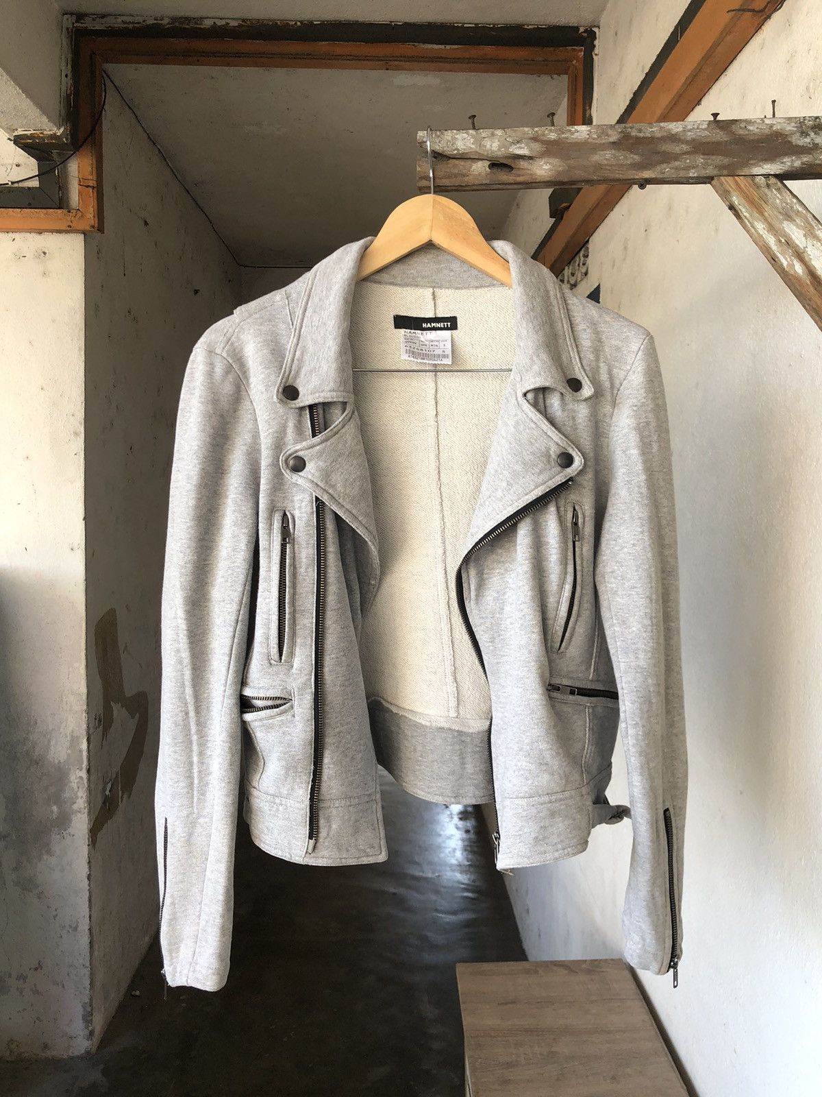 Katharine Hamnett London Vintage Katharine Hamnett London Biker Jacket Size S / US 4 / IT 40 - 4 Thumbnail