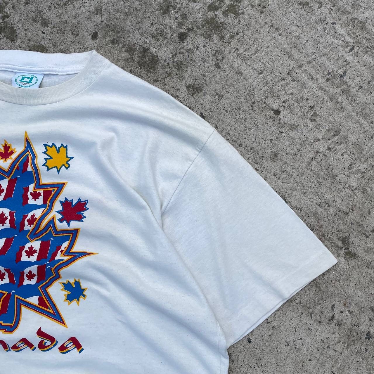 Y/Project Vintage Canada 🍁 T-shirts Big Logo Size L Single Stitch 90s Size US L / EU 52-54 / 3 - 11 Thumbnail