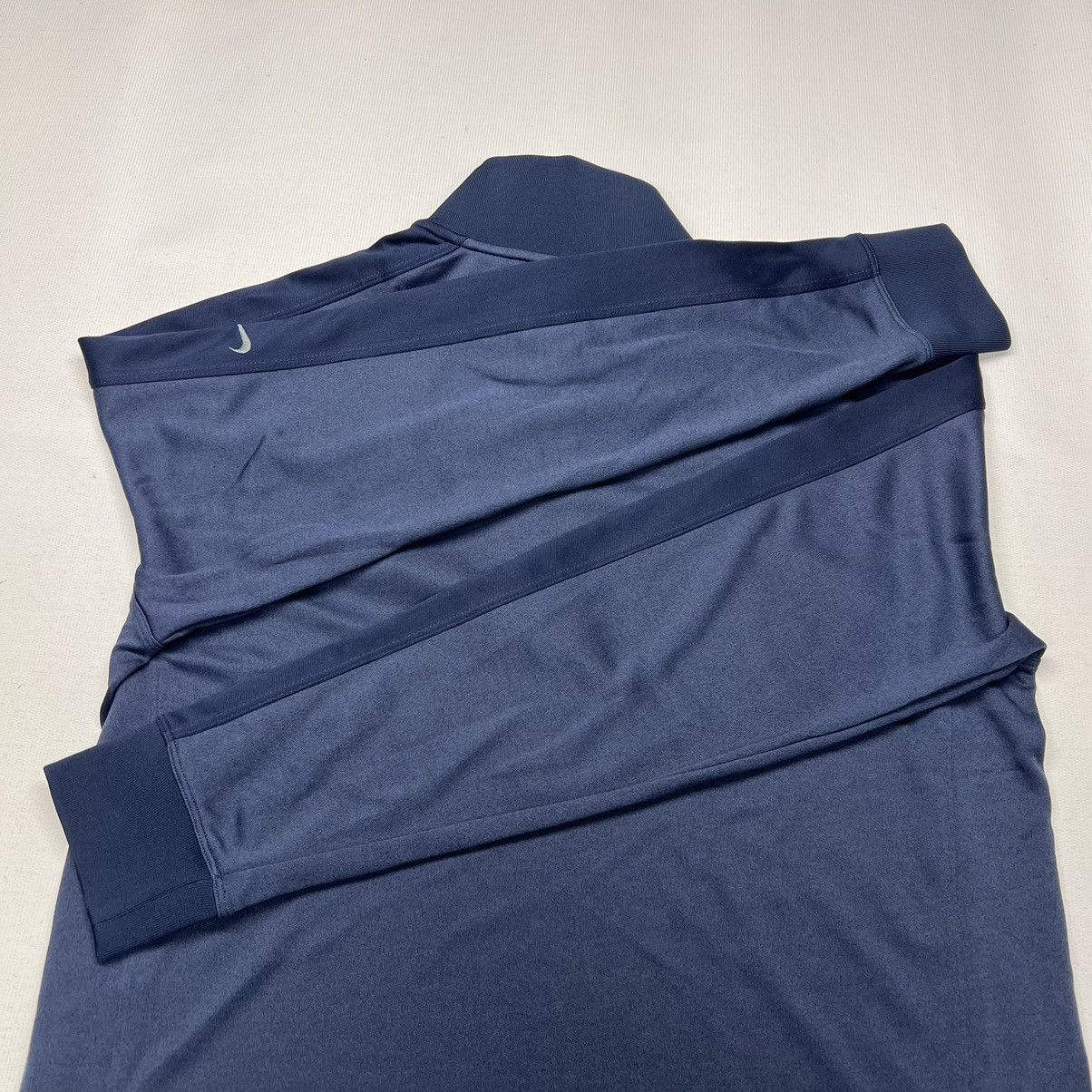 Nike NEW Nike Golf 1/4-Zip Blue Pullover Long Sleeve Cover Up Size US M / EU 48-50 / 2 - 16 Thumbnail
