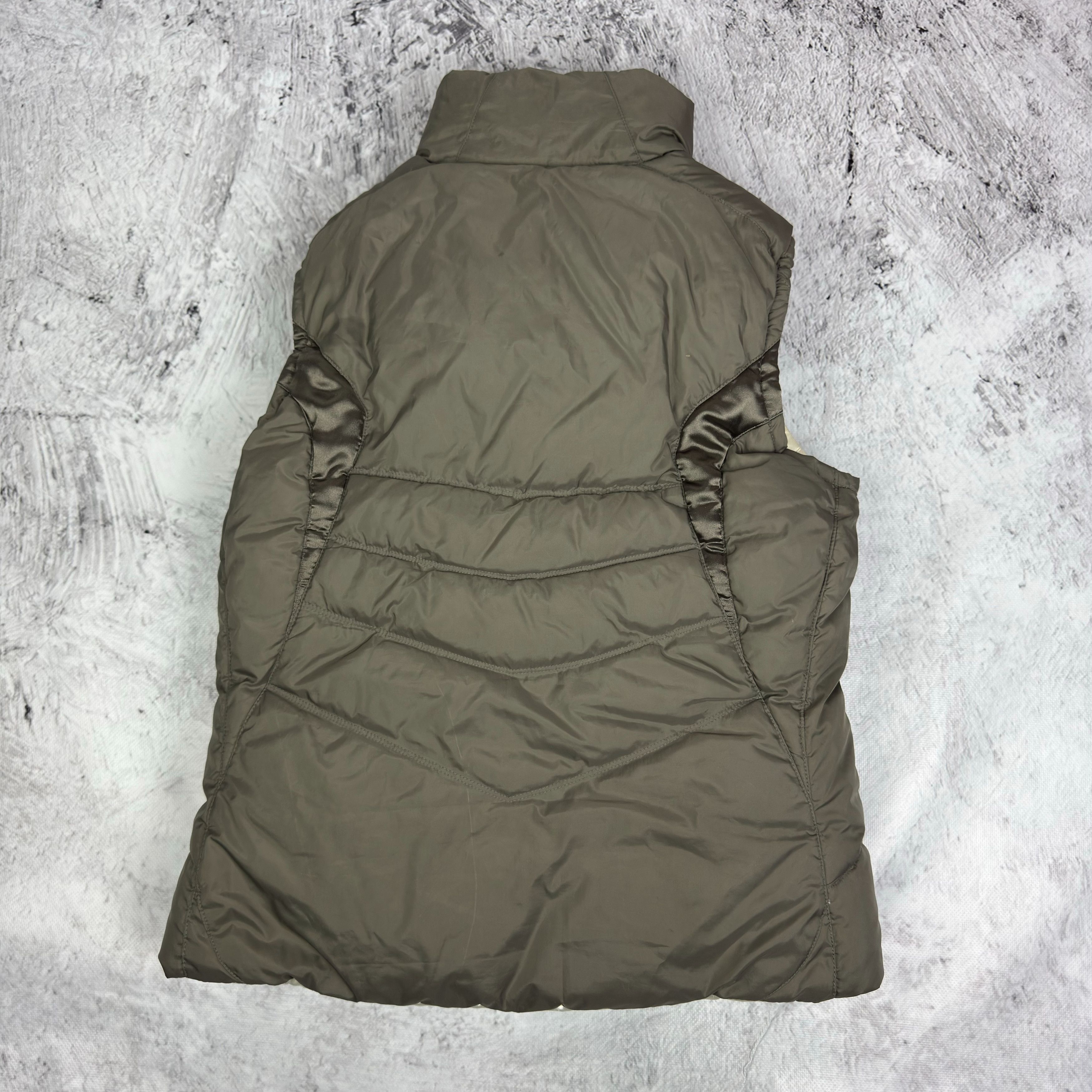 Nike Nike Women's Olive Green Full Zip Reversible Puffer Vest S Size S / US 4 / IT 40 - 6 Thumbnail