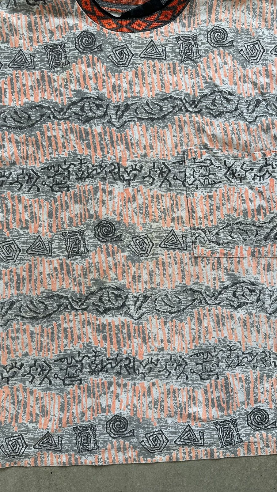 Vintage VINTAGE TRIBAL PRINT TEE Size US M / EU 48-50 / 2 - 2 Thumbnail