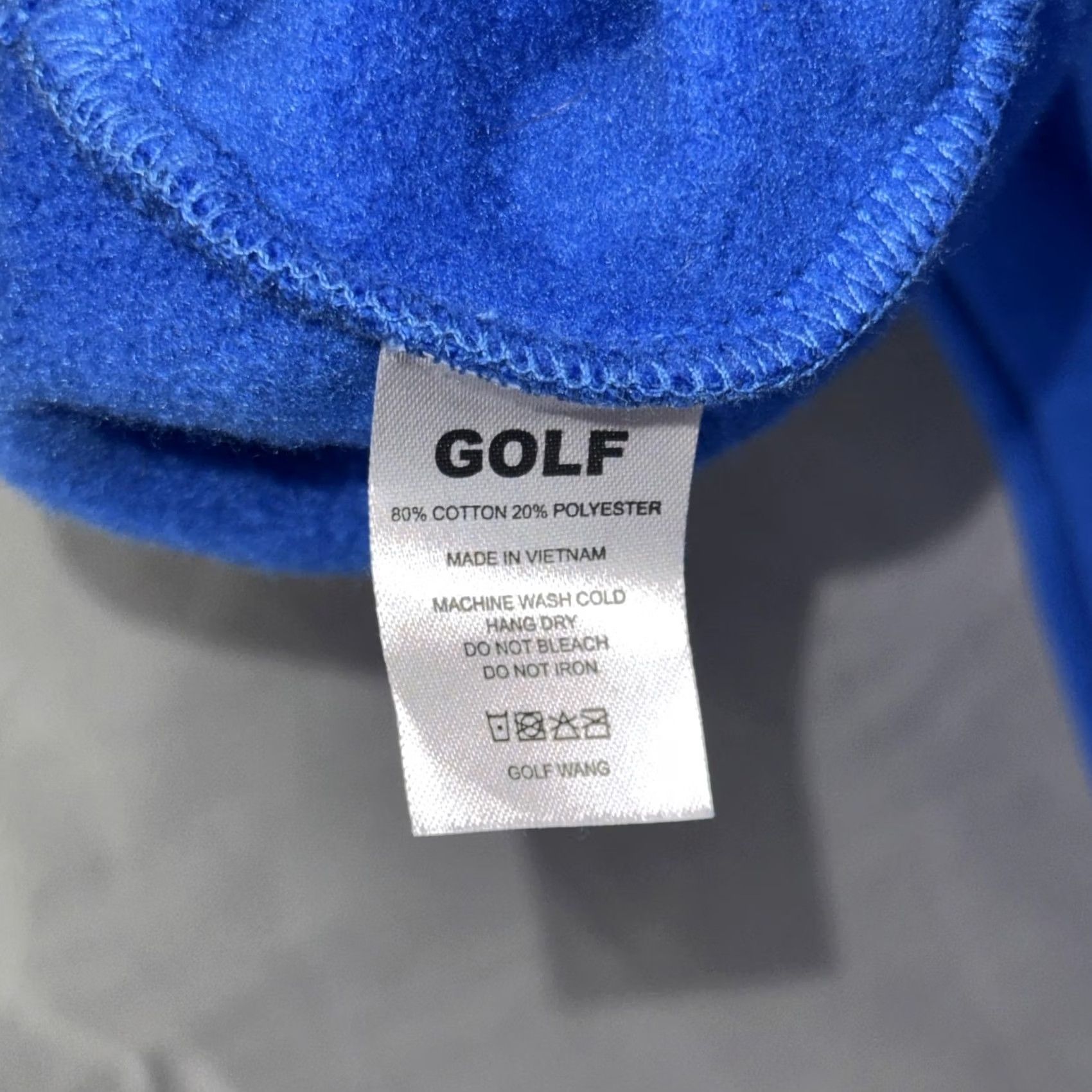 Golf Wang VINTAGE Golf Wang Sweatpants Mens L Blue Fleece Joggers Embroidered Logo Drawstring Size US 33 - 5 Thumbnail