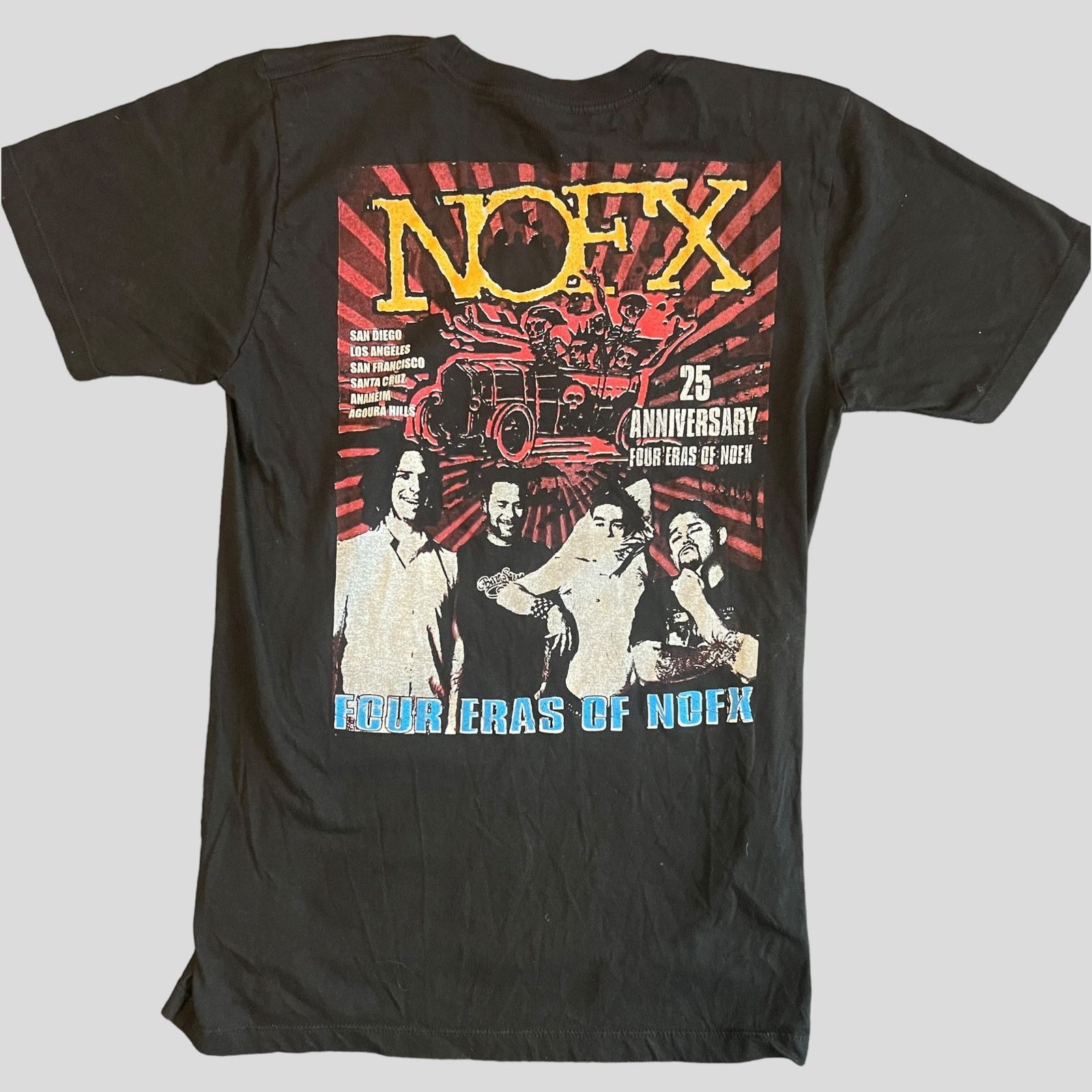 Band Tees NOFX Band - Black 25th Anniversary T-Shirt Size S Size US S / EU 44-46 / 1 - 4 Thumbnail