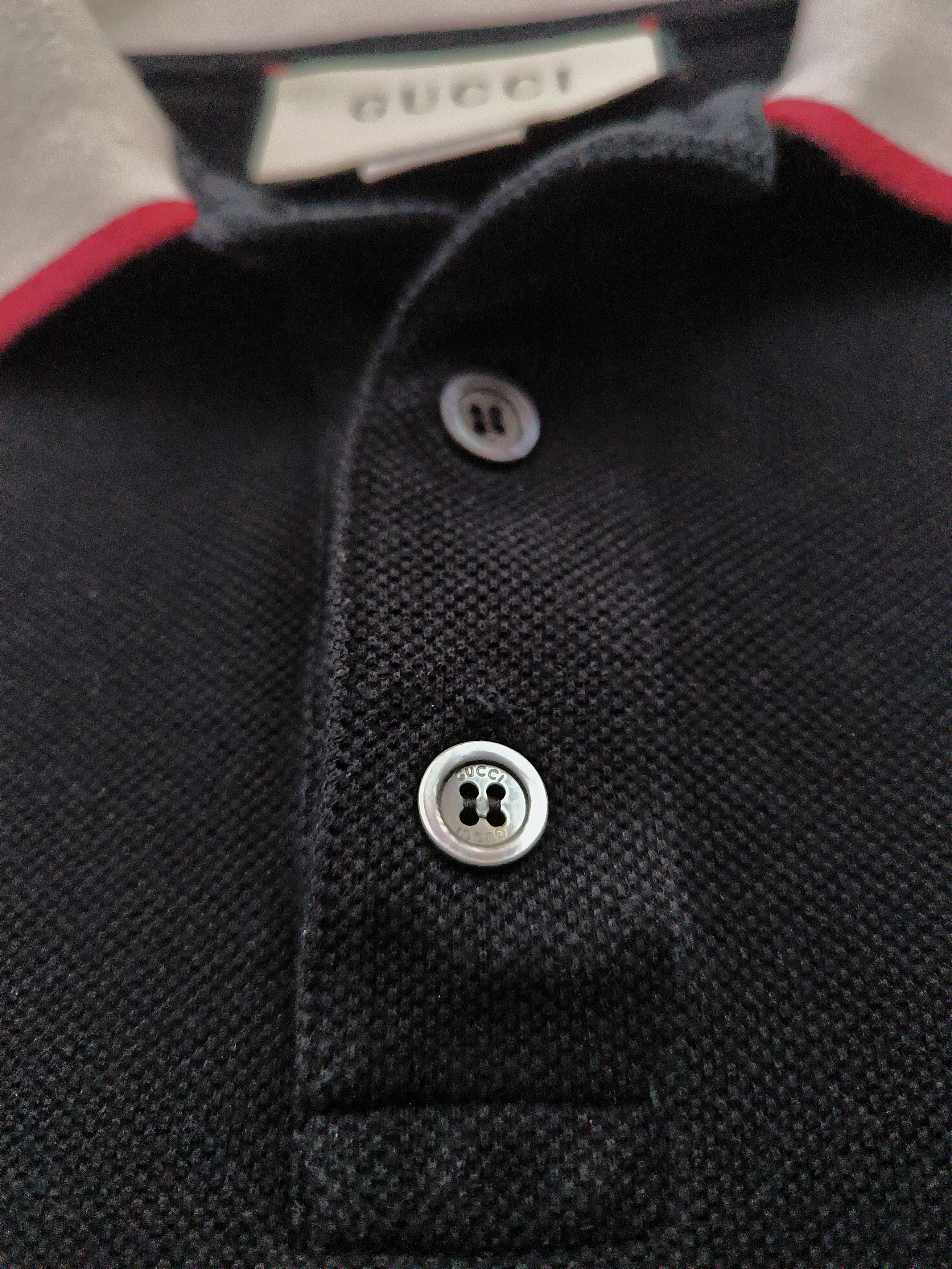 Gucci Gucci Black Polo Shirt, size XL, good condition Size US XL / EU 56 / 4 - 3 Thumbnail