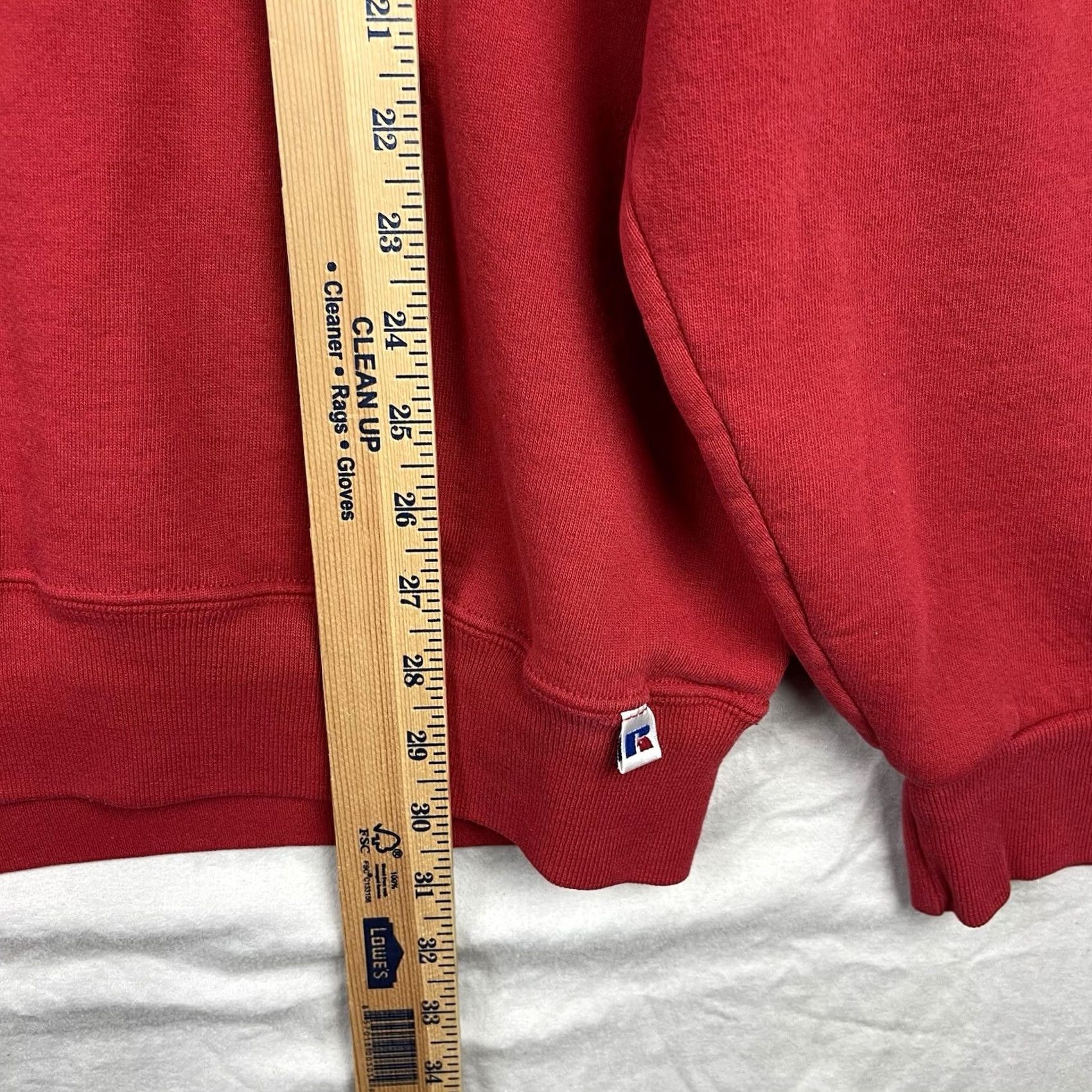Russell Athletic VINTAGE Russell Athletic Sweatshirt Mens XL Tall Red Pullover Crew Neck Sweatshirt Size US XL / EU 56 / 4 - 7 Thumbnail