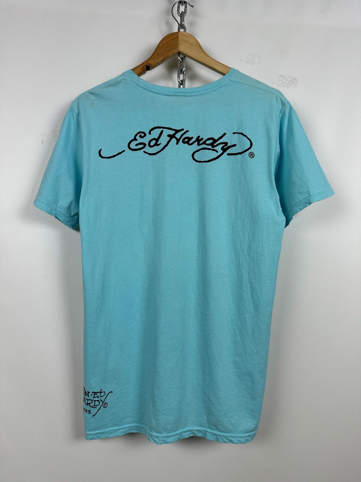 Vintage Ed Hardy by Christian Audigier Blue T-Shirt