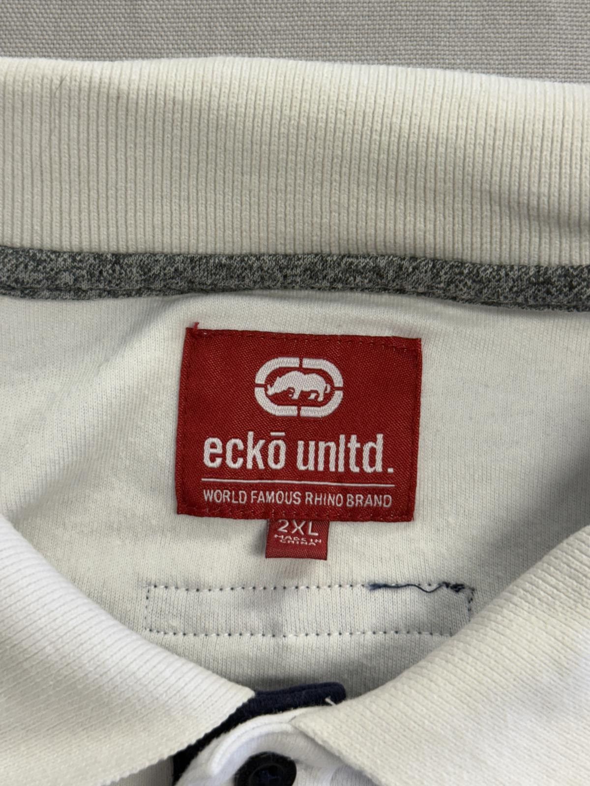 Rhinox Ecko Unltd Polo Rhino EU72 Side Stripe Polo World Famous 2XL Size US XXL / EU 58 / 5 - 3 Thumbnail