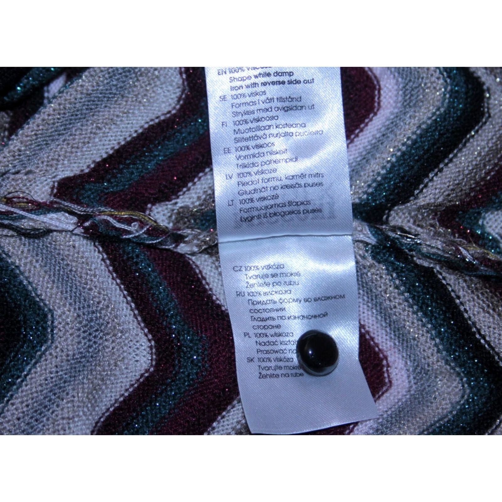 Missoni Missoni Lindex cardigan Jumper Women M Multicoloured V-Neck Size M / US 6-8 / IT 42-44 - 6 Thumbnail