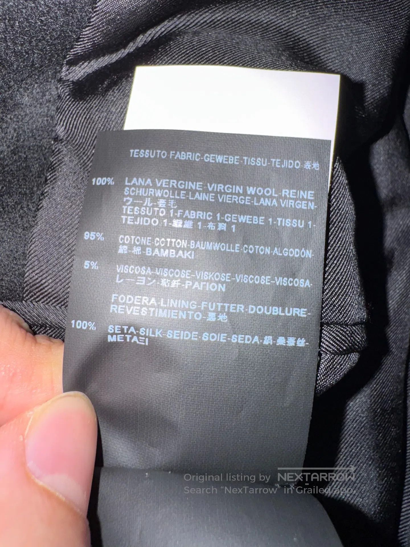 Saint Laurent Paris Saint Laurent Paris Wool and Velvet Blazer| Size US M / EU 48-50 / 2 - 5 Thumbnail