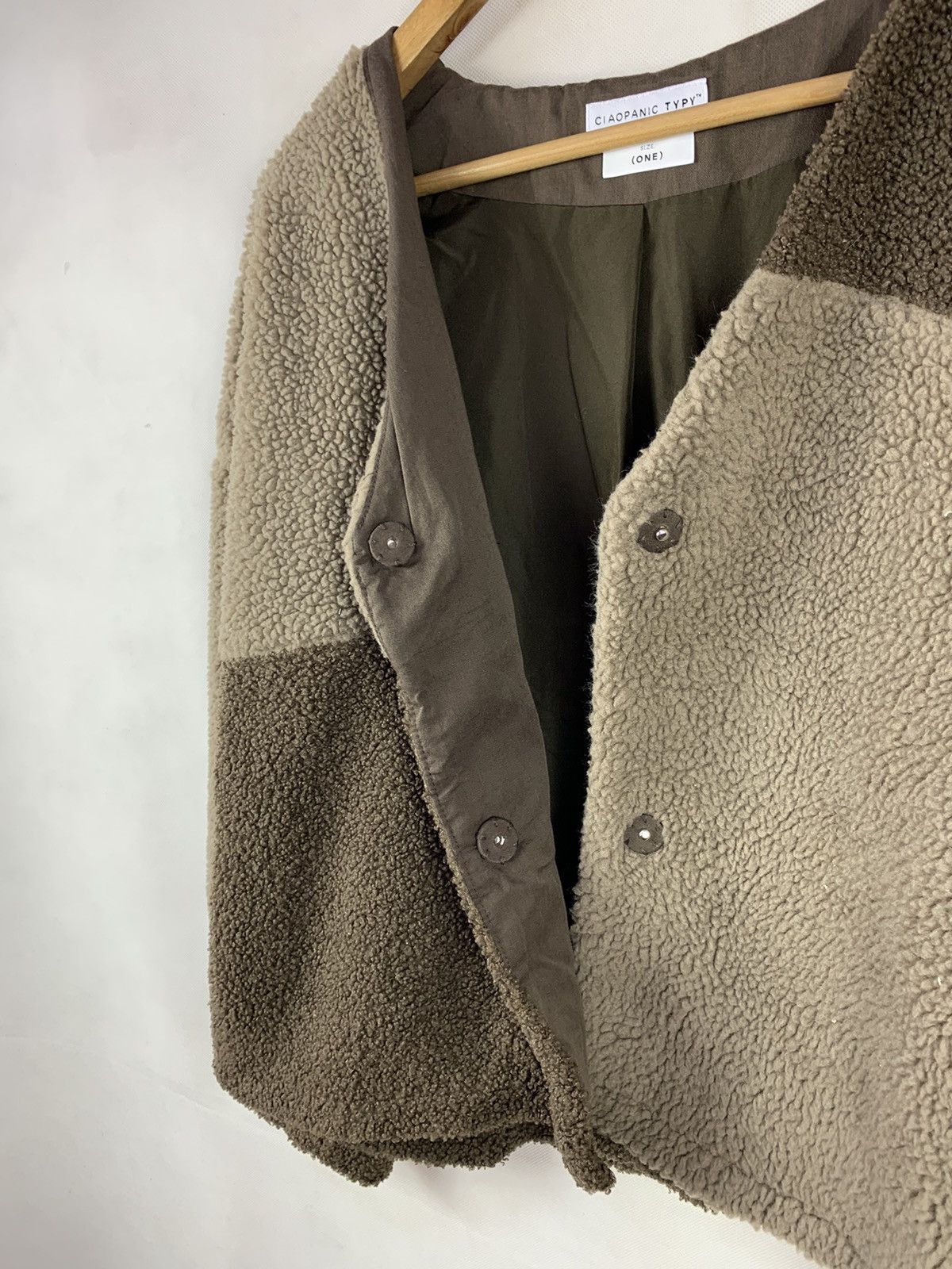 Ciaopanic Steals! Ciaopanic Typy Colorblock Fleece Jacket Size S / US 4 / IT 40 - 6 Thumbnail